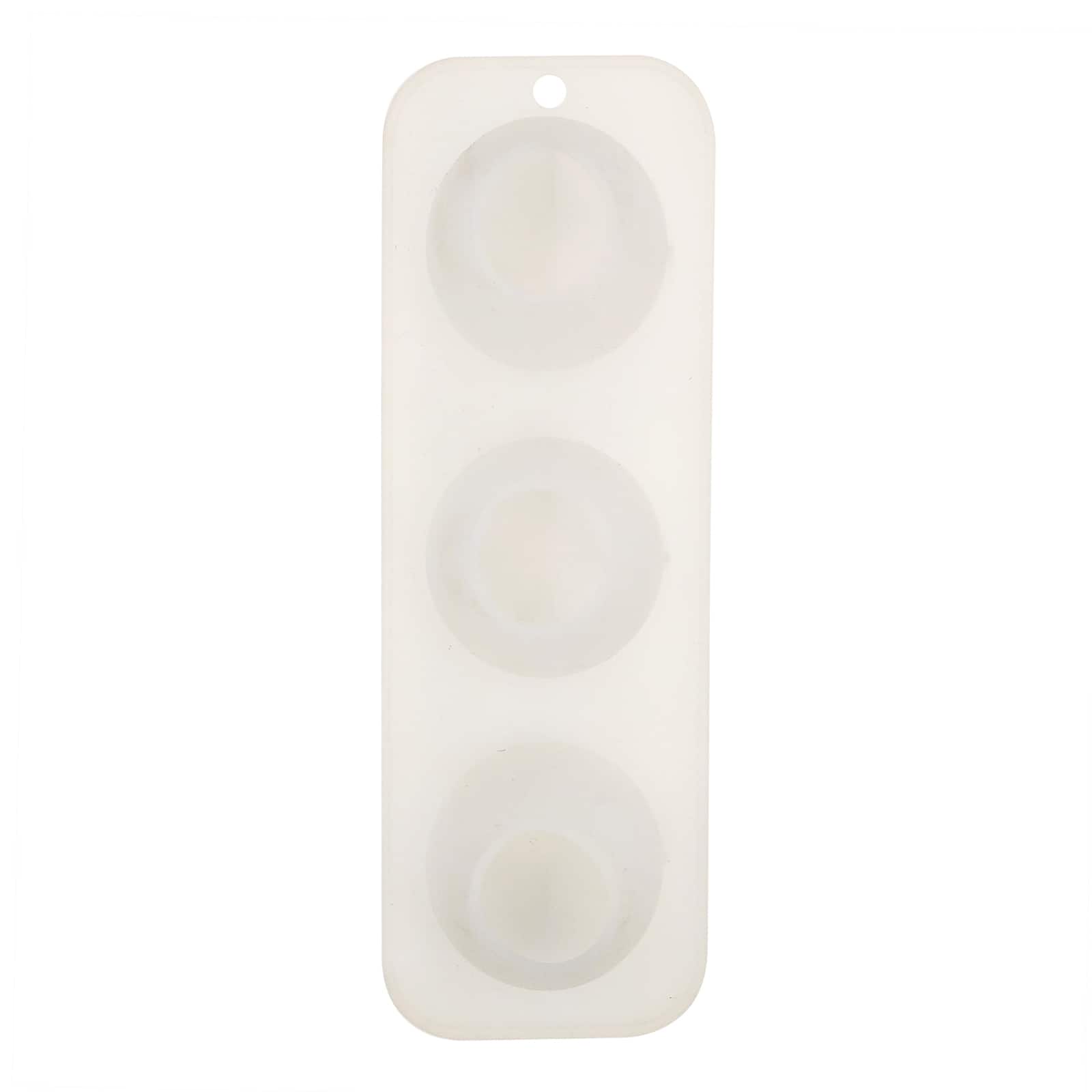 3D Circle Silicone Candle Mold by Make Market®