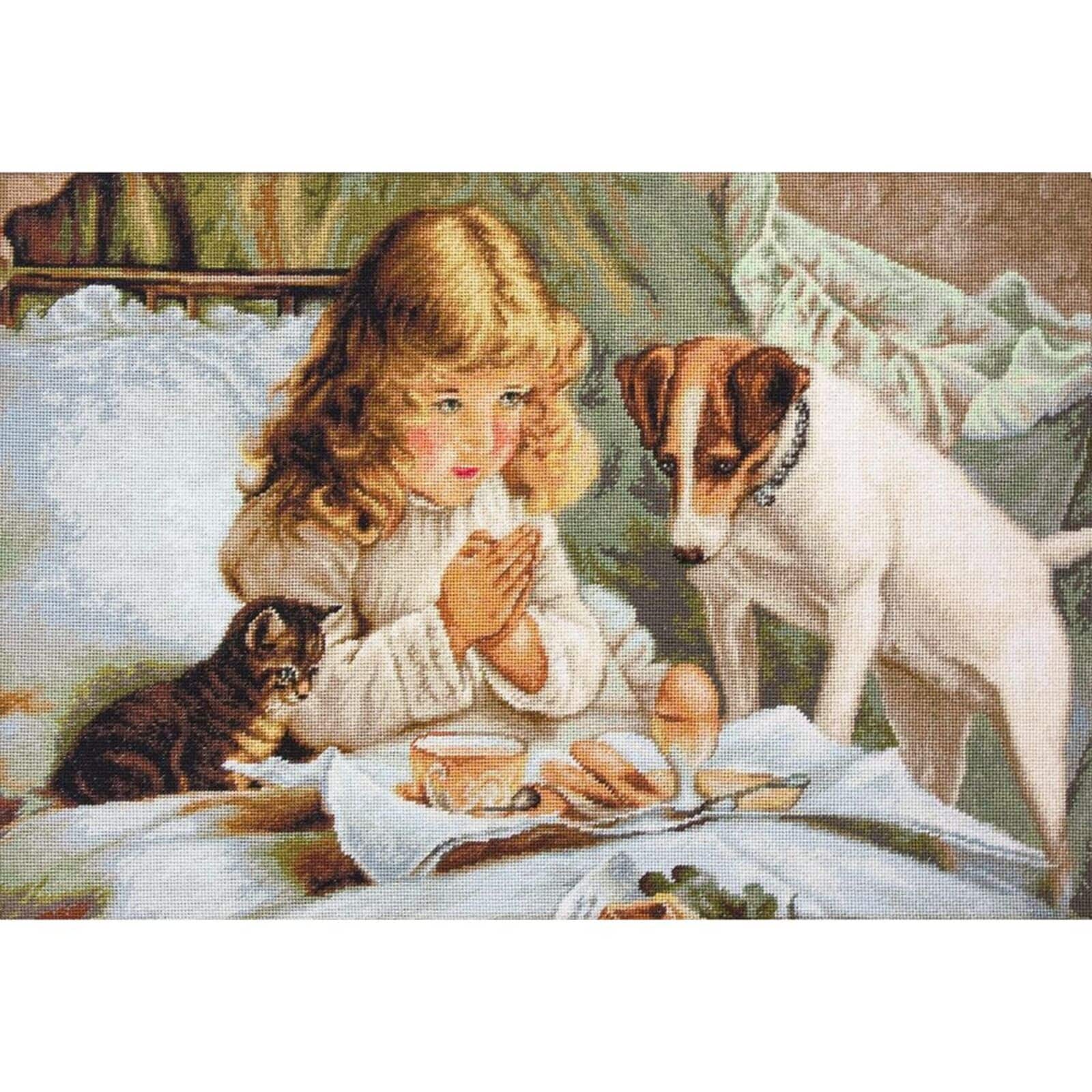 Luca-s Prayer Counted Cross Stitch Kit