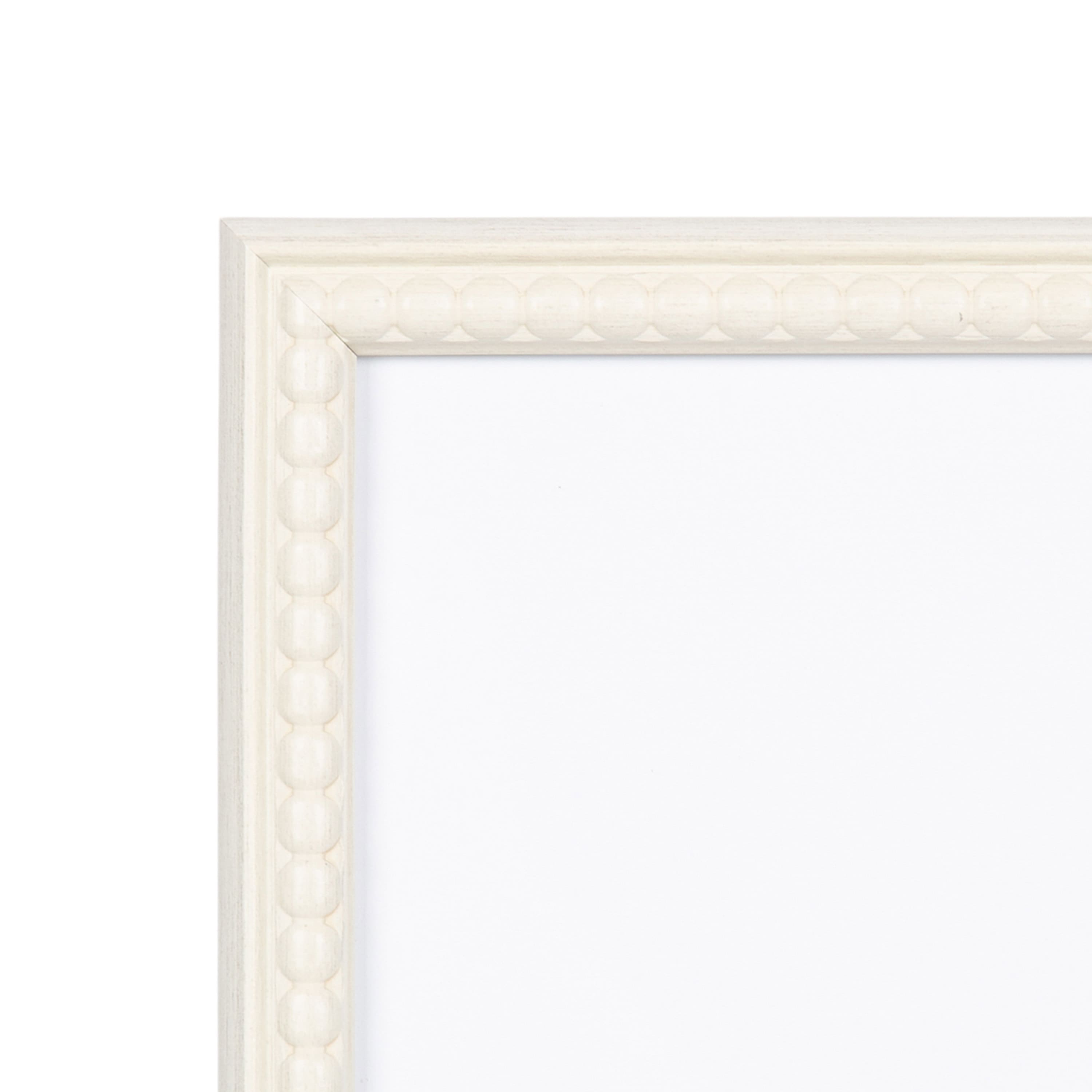 Kate and Laurel 16" x 20" Adlynn Beaded Photo Frame with 8" x 10" Mat