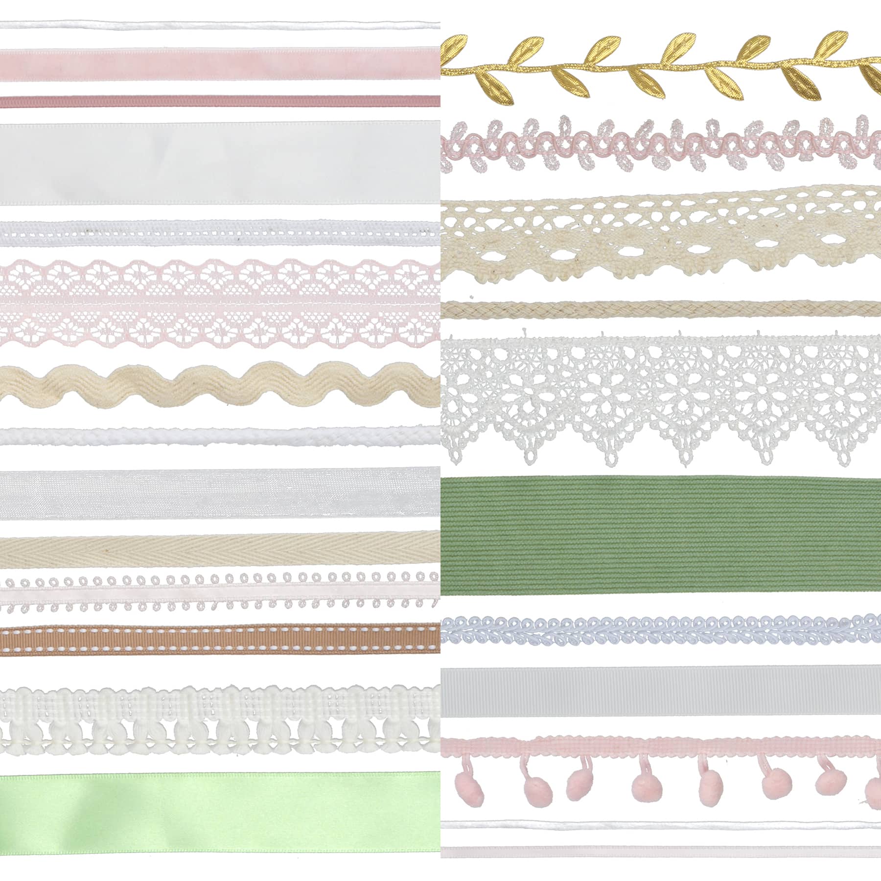 1yd. Mixed 25 Piece Trim Bundle by Celebrate It®