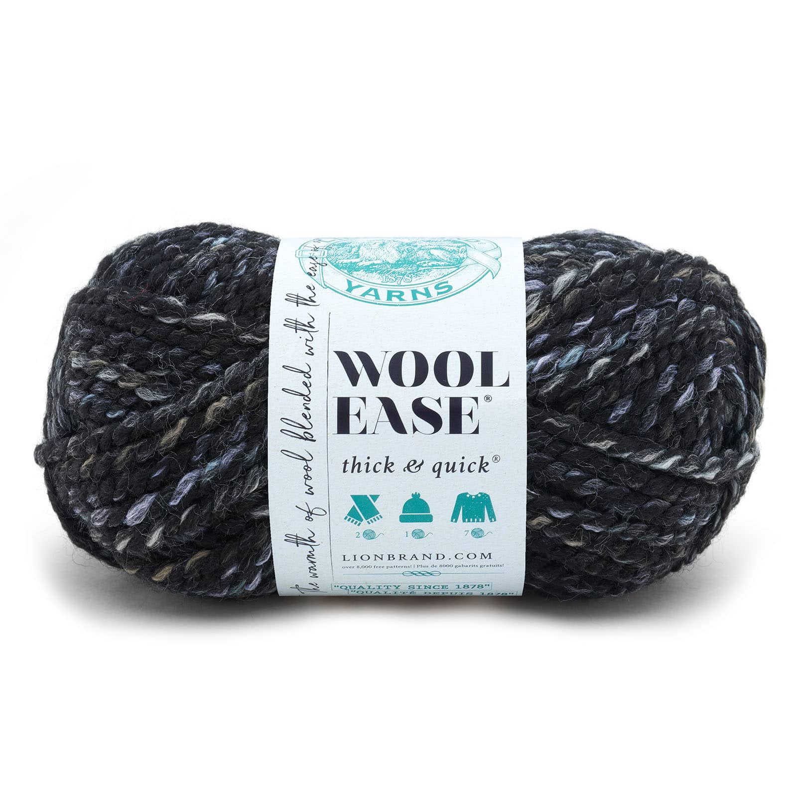 15 Pack: Lion Brand® Wool-Ease® Thick & Quick® Yarn, Solids