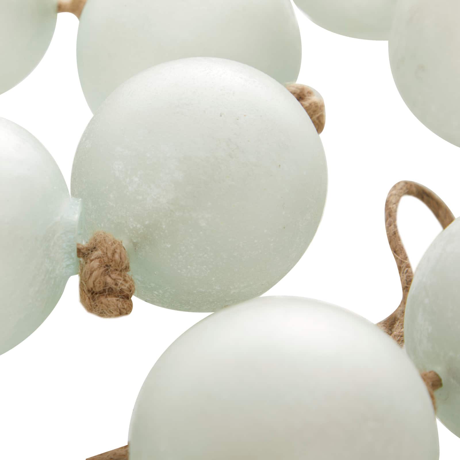 8ft. Extra Long Handmade Glass Beaded Garland with Tassels