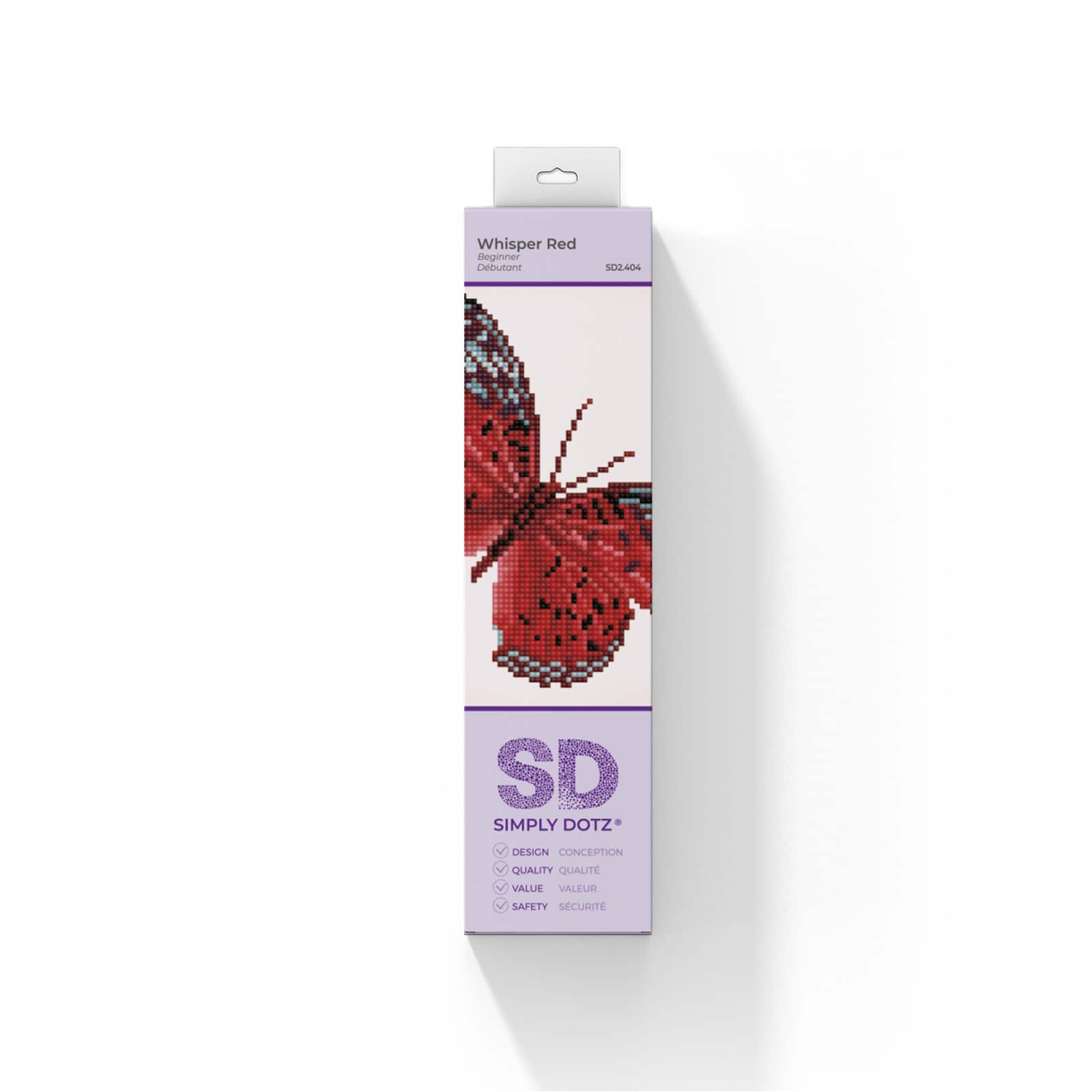 Diamond Dotz® Whisper Red Diamond Painting Kit