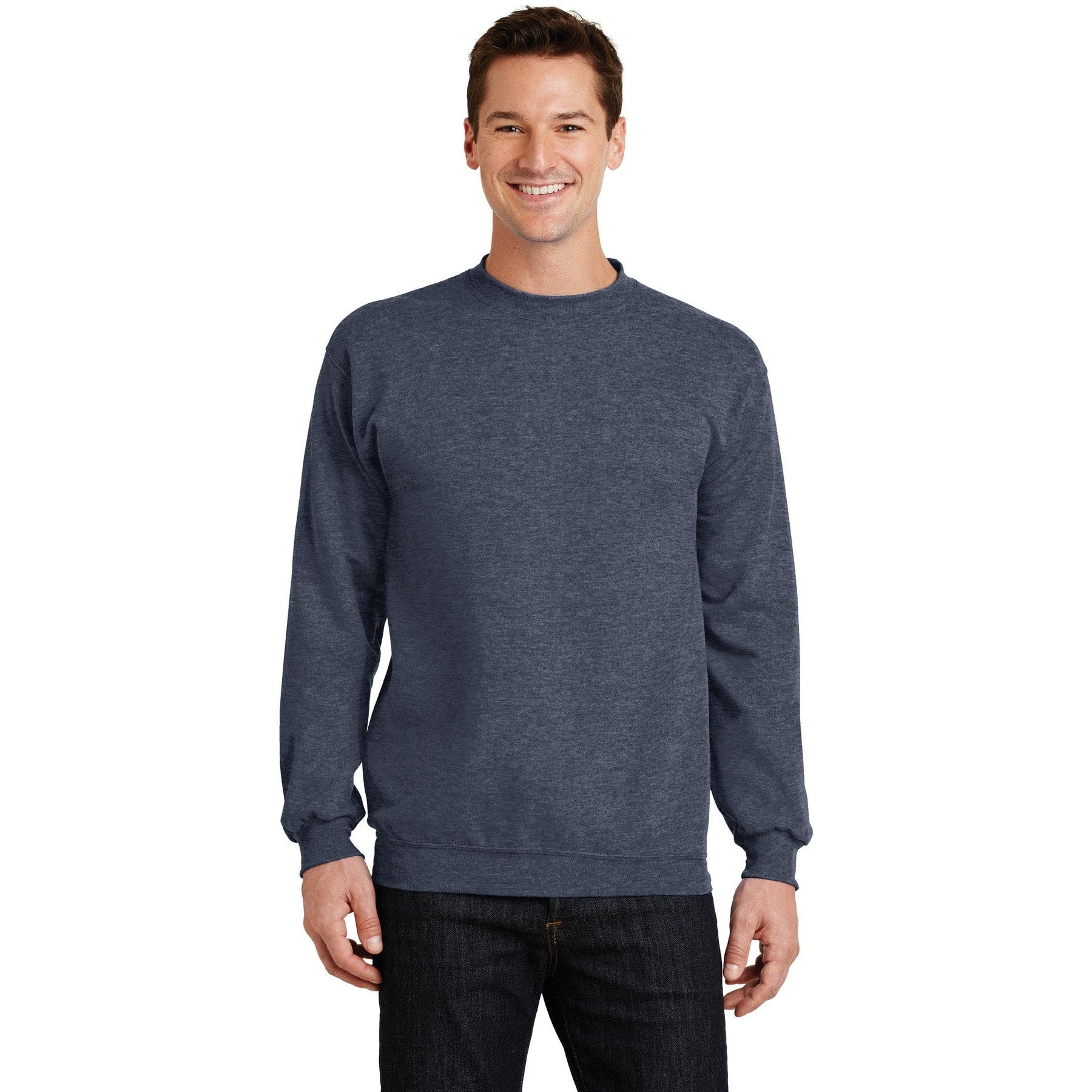 Port & Company® Brights Core Fleece Crewneck Sweatshirt