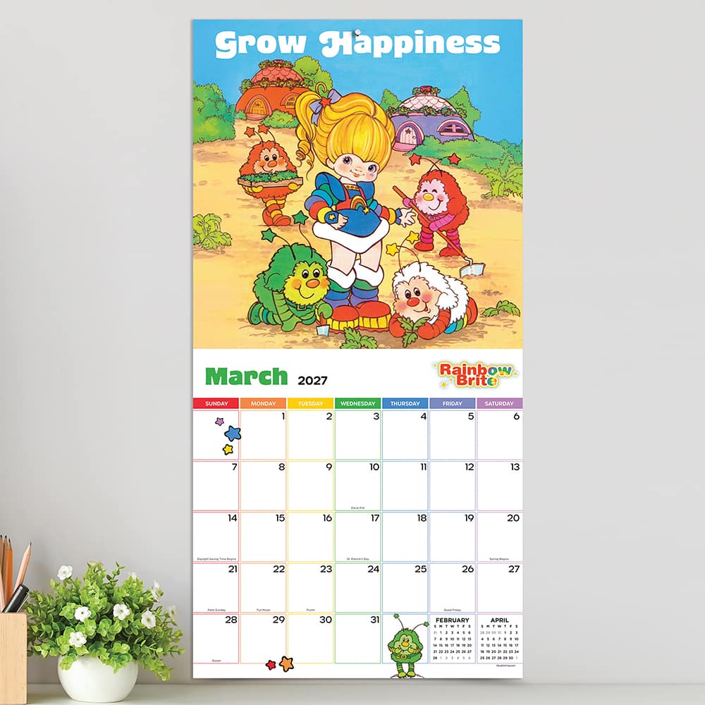 2027 Rainbow Brite Wall Calendar