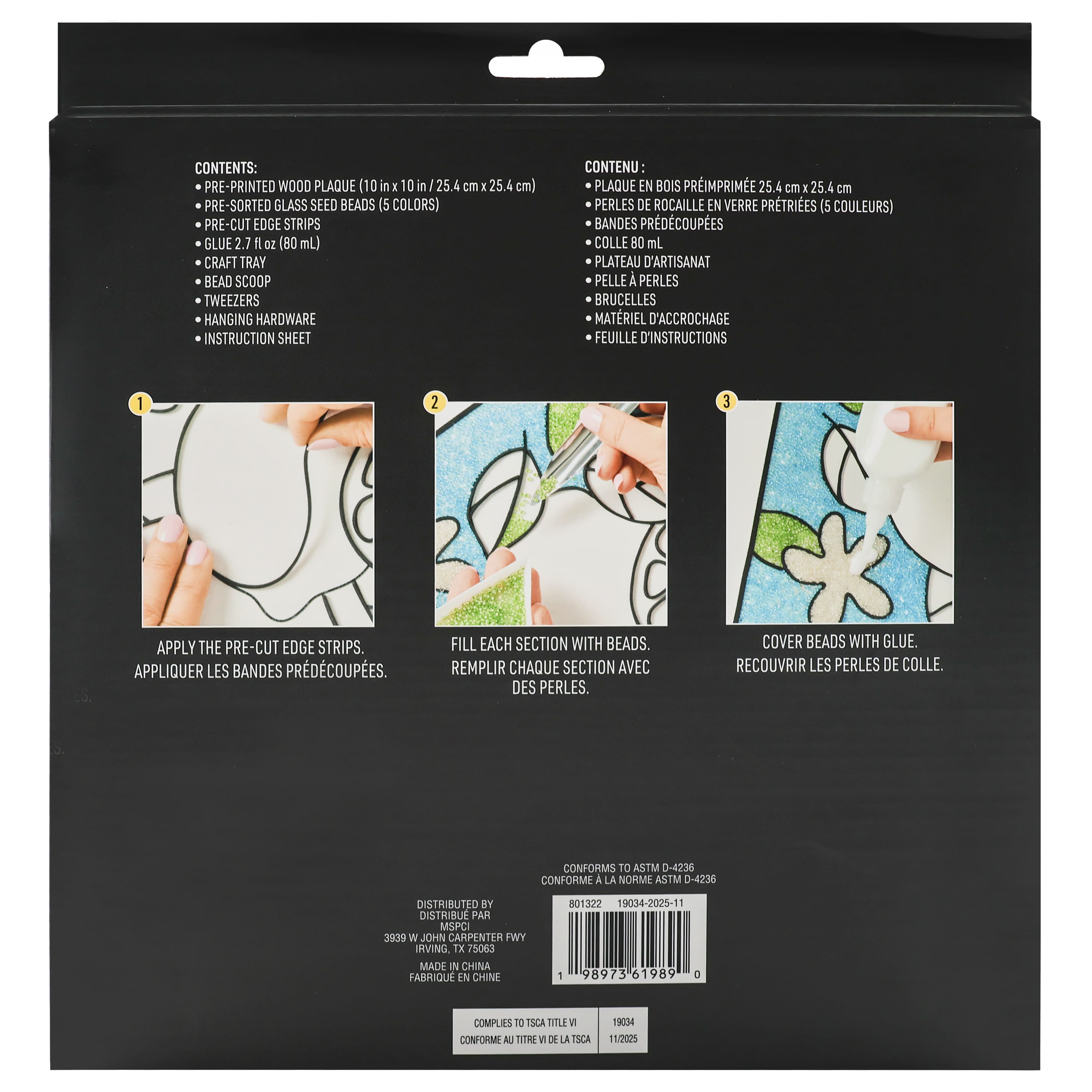 10" x 10" Lemons Bead Art Kit by Make Market®
