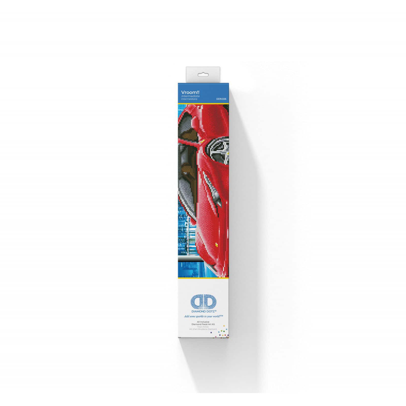 Diamond Dotz® Intermediate Vroom!! Diamond Painting Kit