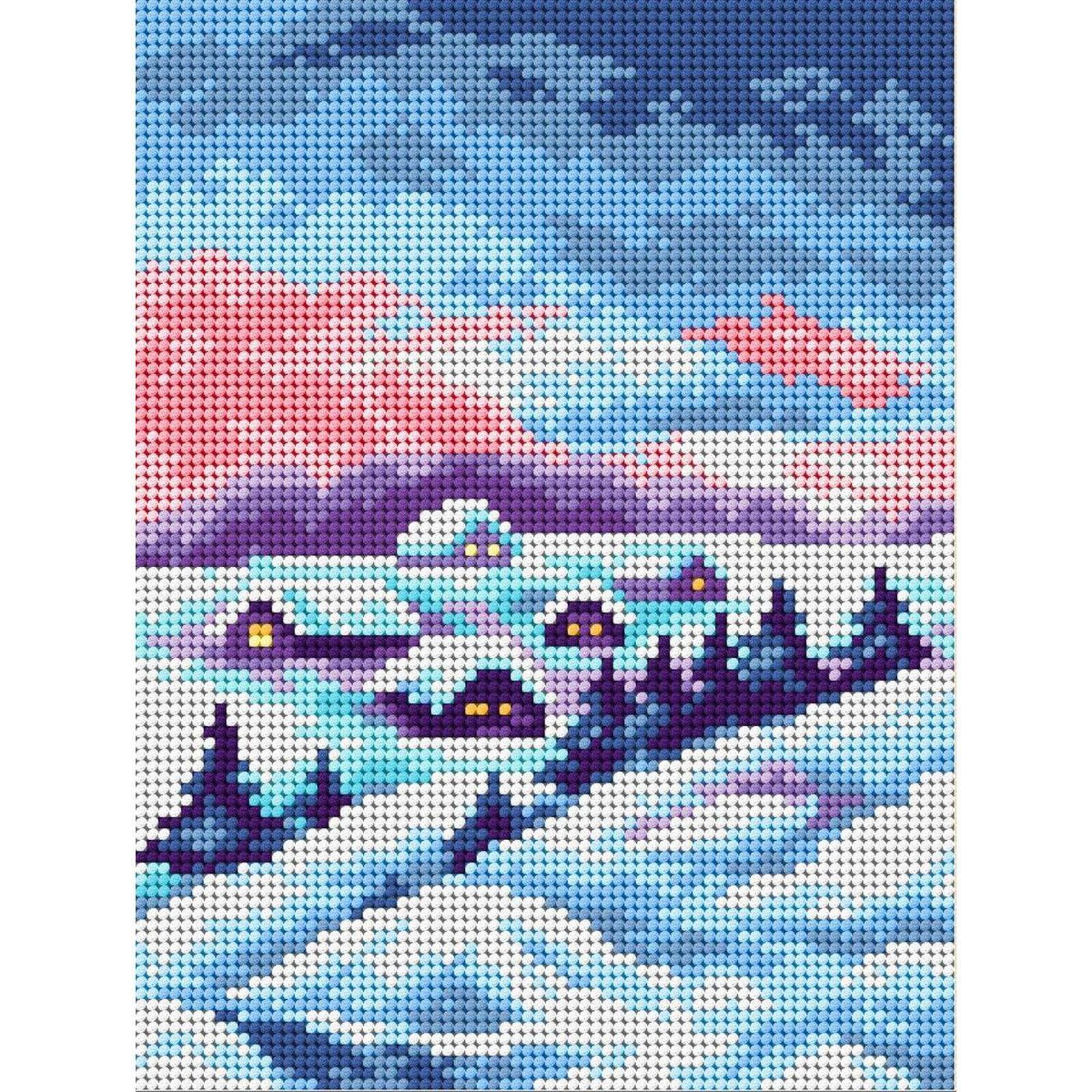 Orchidea Gobelin Frosty Land Halfstitch Canvas