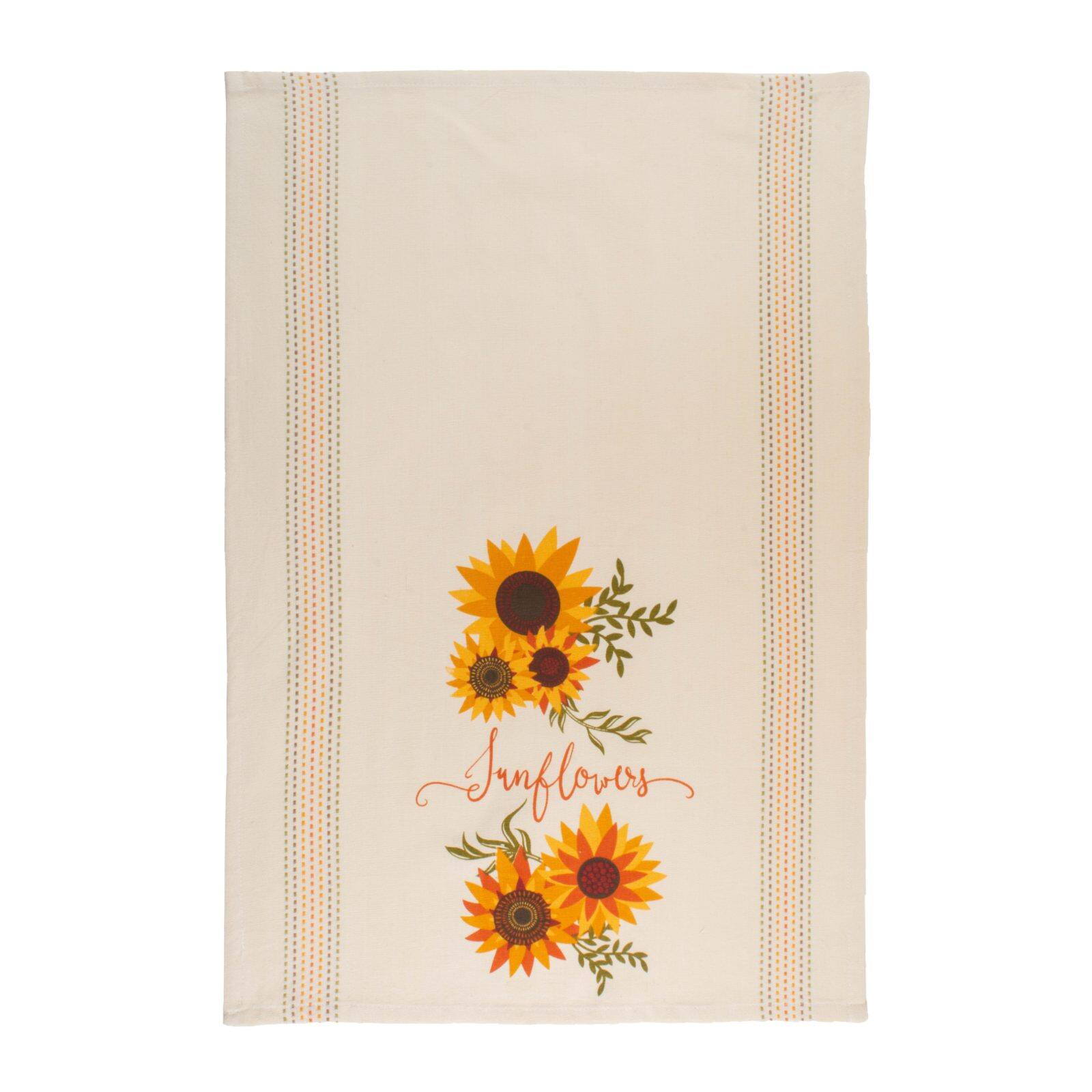 DII® Sunny Sunflowers Dishtowel Set