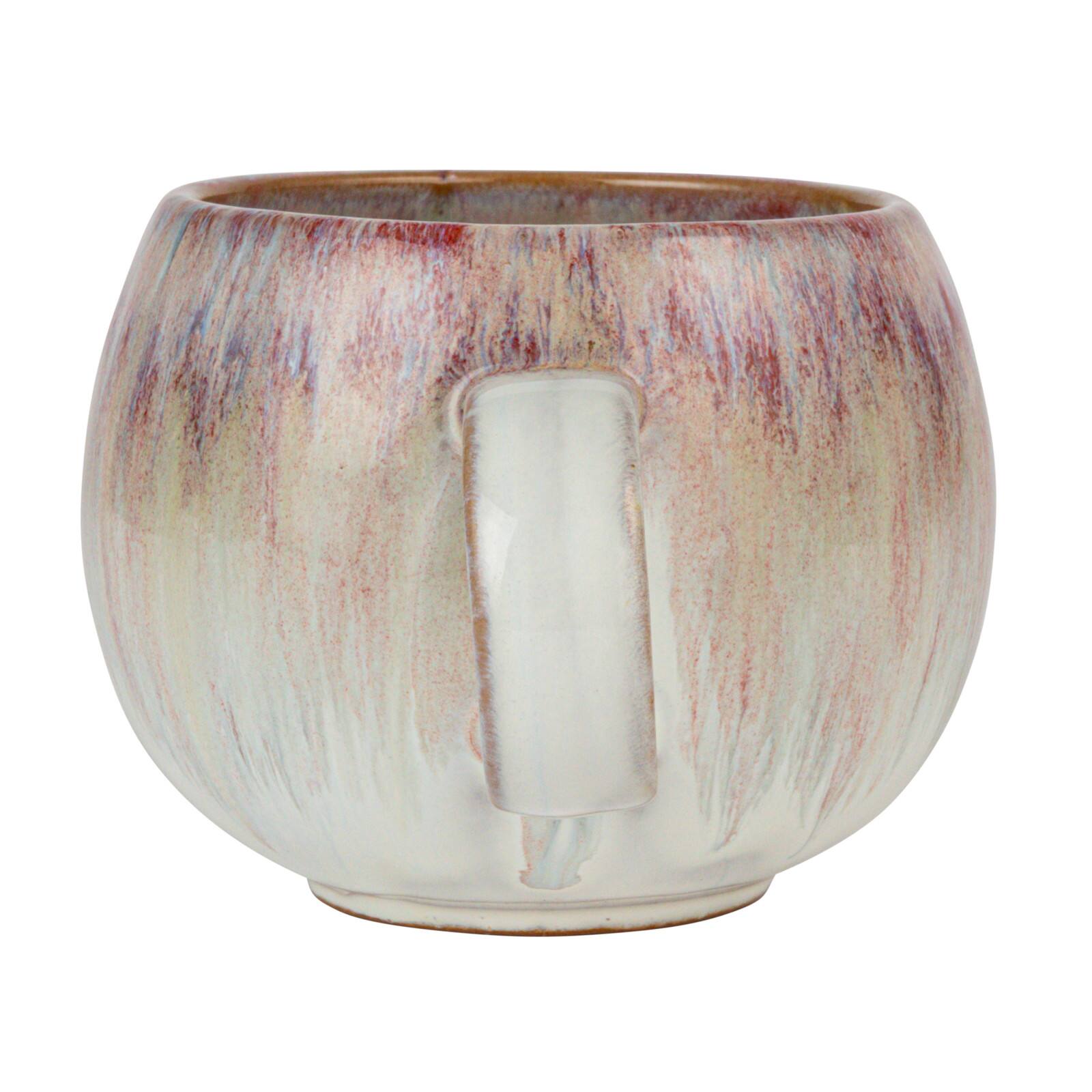 Hello Honey® 3.25" Berry Bliss Reactive Glaze Stoneware Mugs, 4ct.
