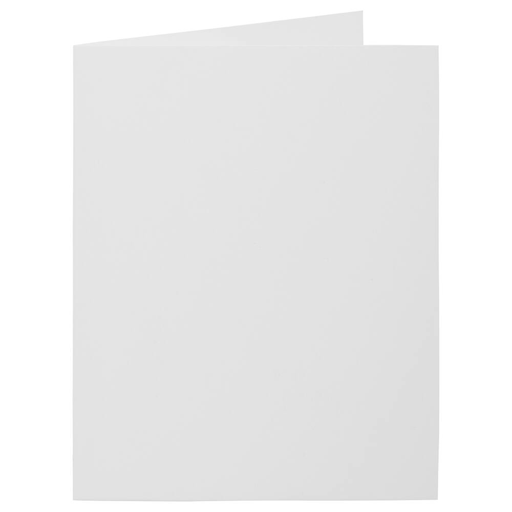 Strathmore A2 Bright White Wove Blank Foldover Cards, 25ct.