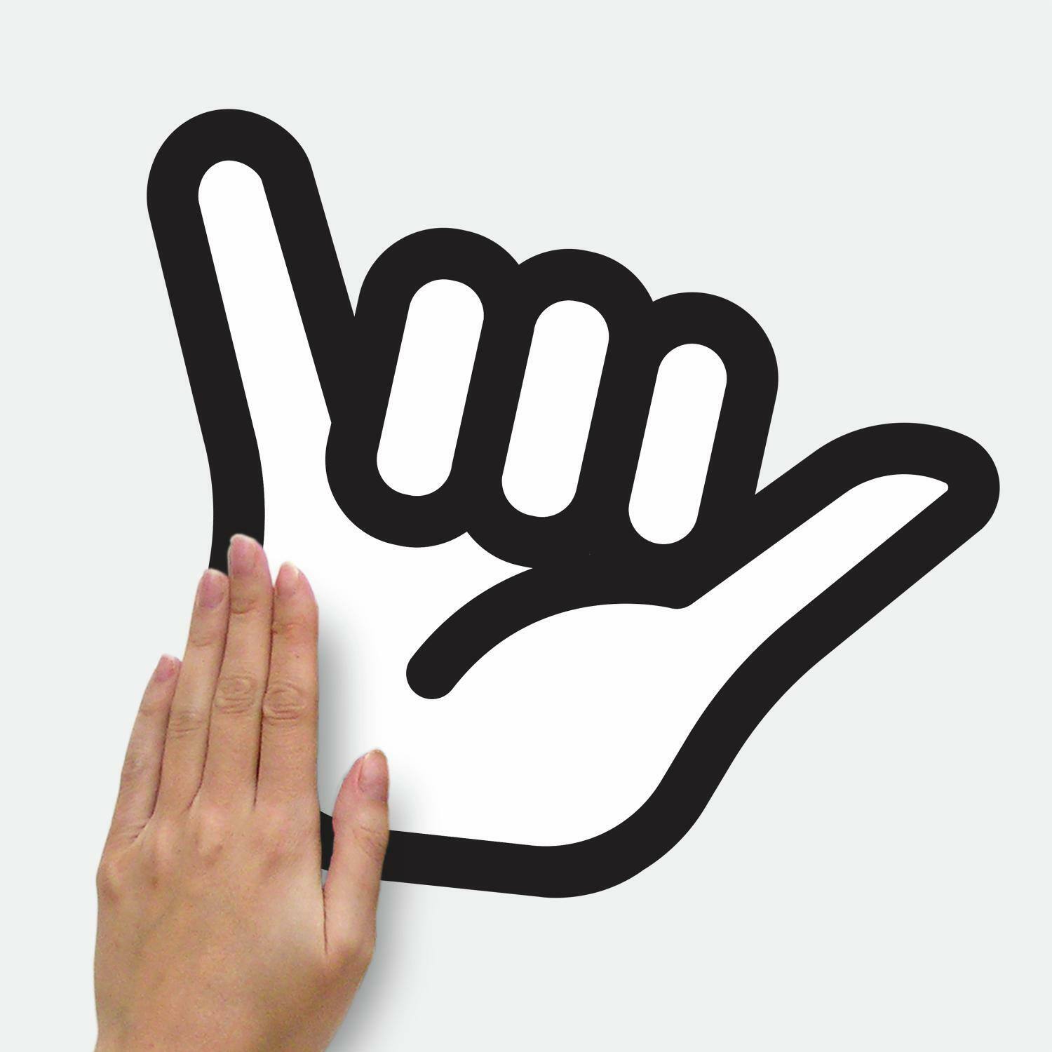 RoomMates Peace Hand Dry Erase Peel & Stick Giant Decals