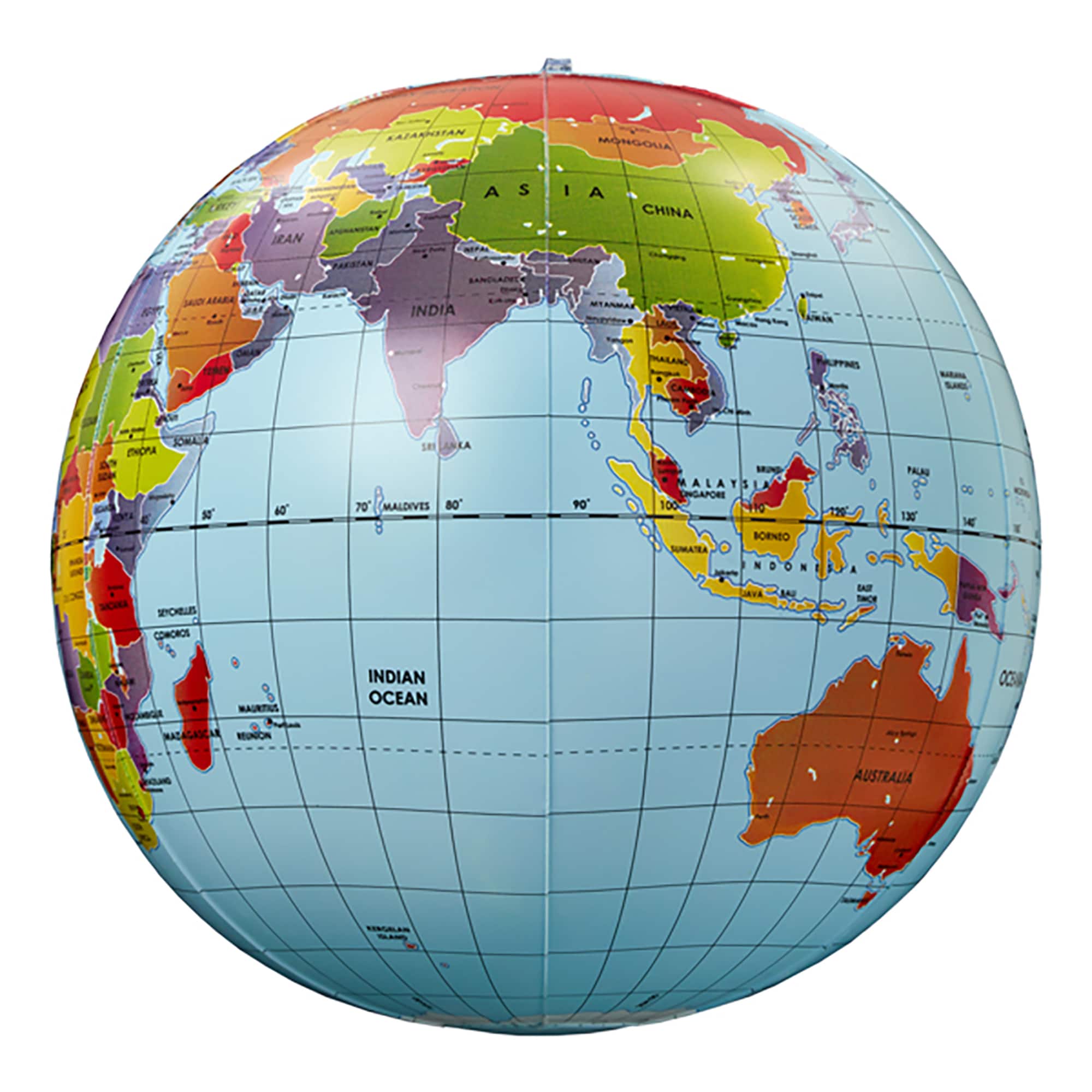 Brainstorm Toys 20" Inflatable Mega Globe