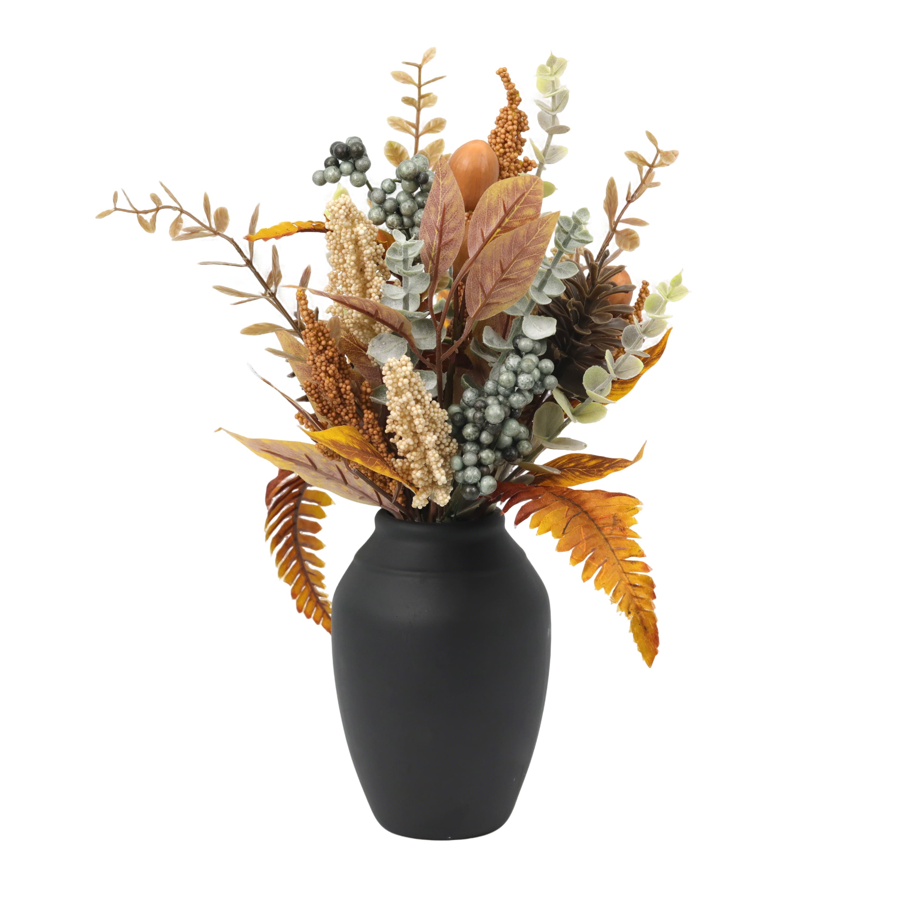 18" Fall Foliage Arrangement in Ceramic Vase by Ashland®