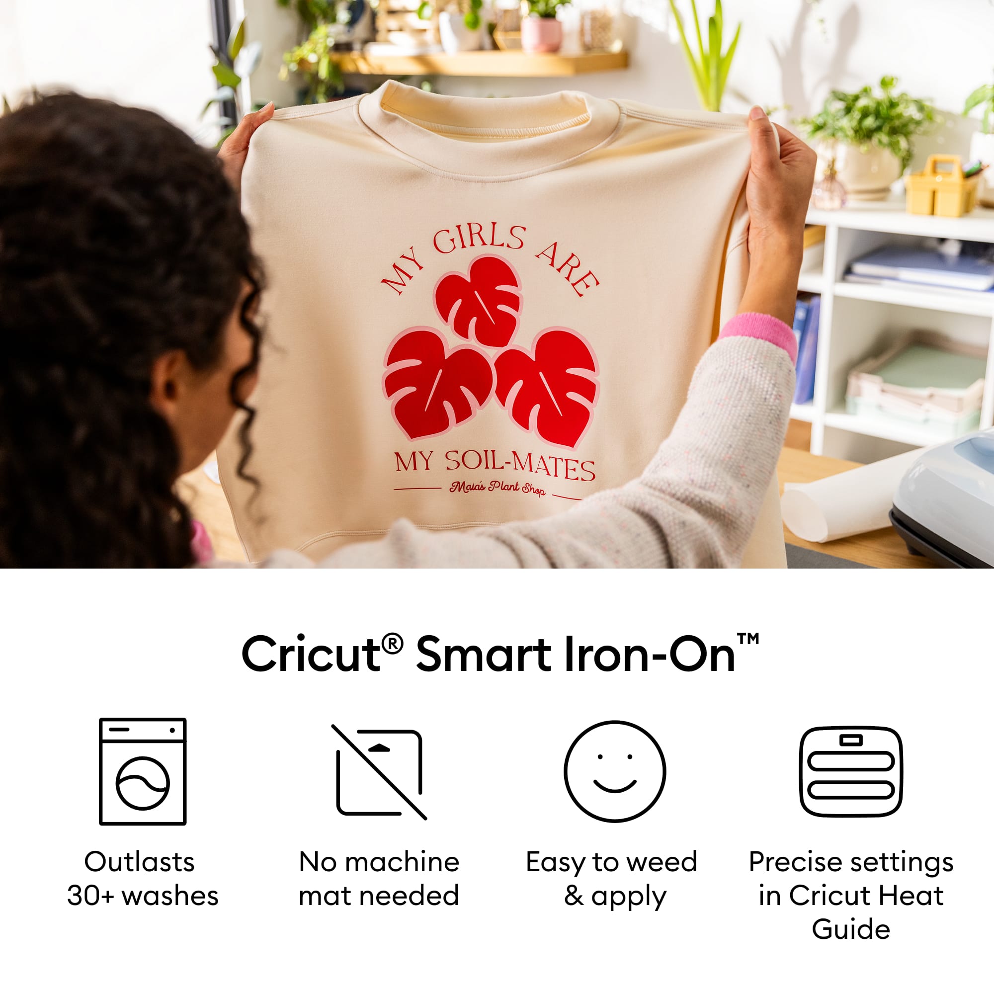 Cricut® Smart Iron-On™ Matless Deep Sampler, 3 Sheets