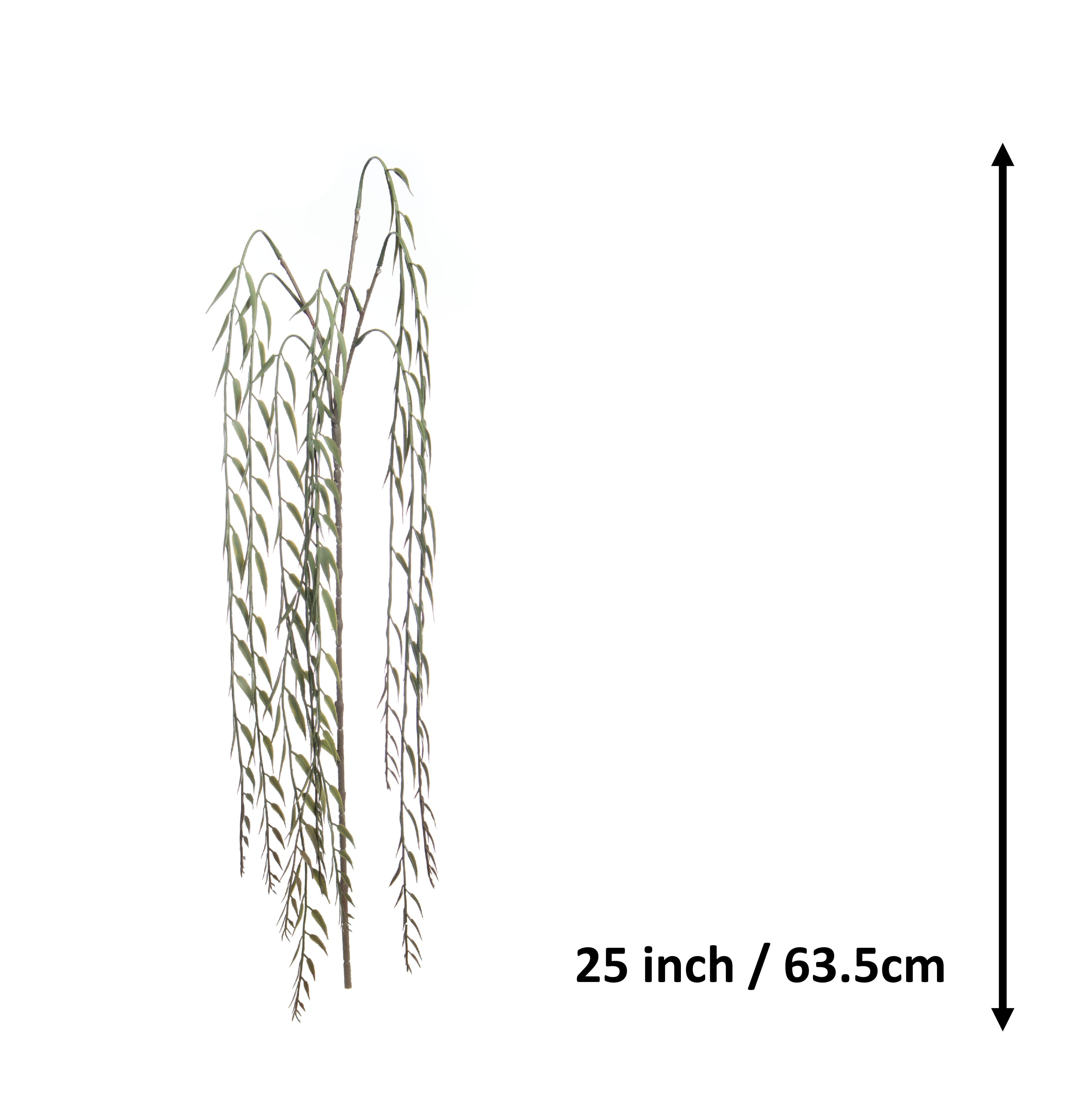25" Green Hanging Willow Stem by Ashland®