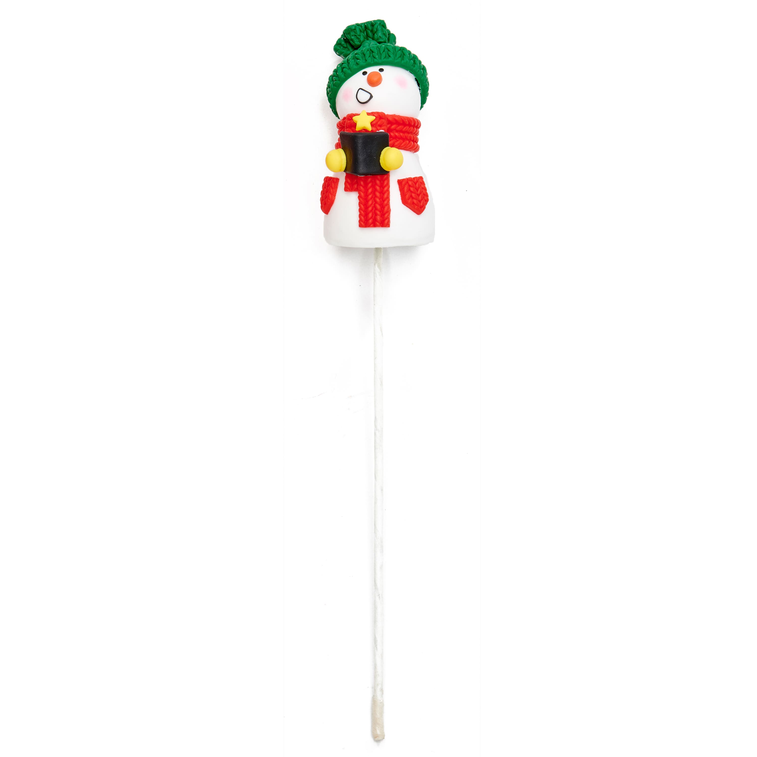 9" Christmas Resin Snowman Picks, 6ct.