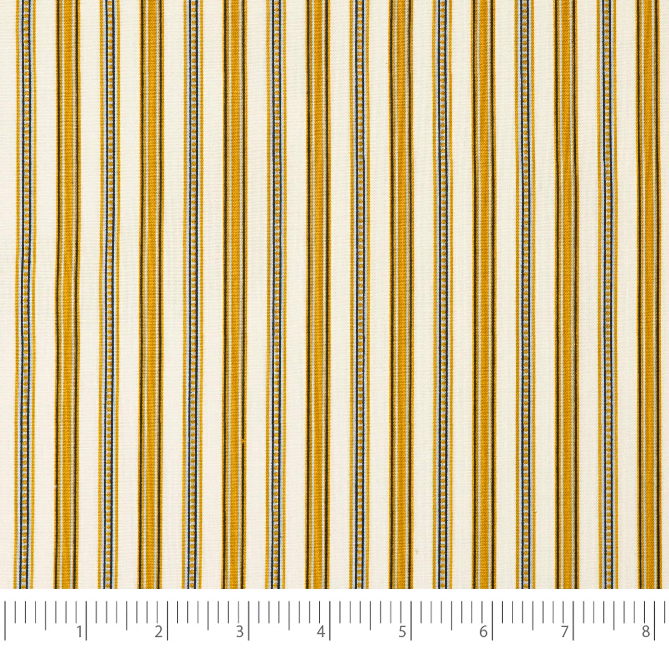 Stitch & Sparkle Fabrics Aviary Larch Stripe Cotton Fabric