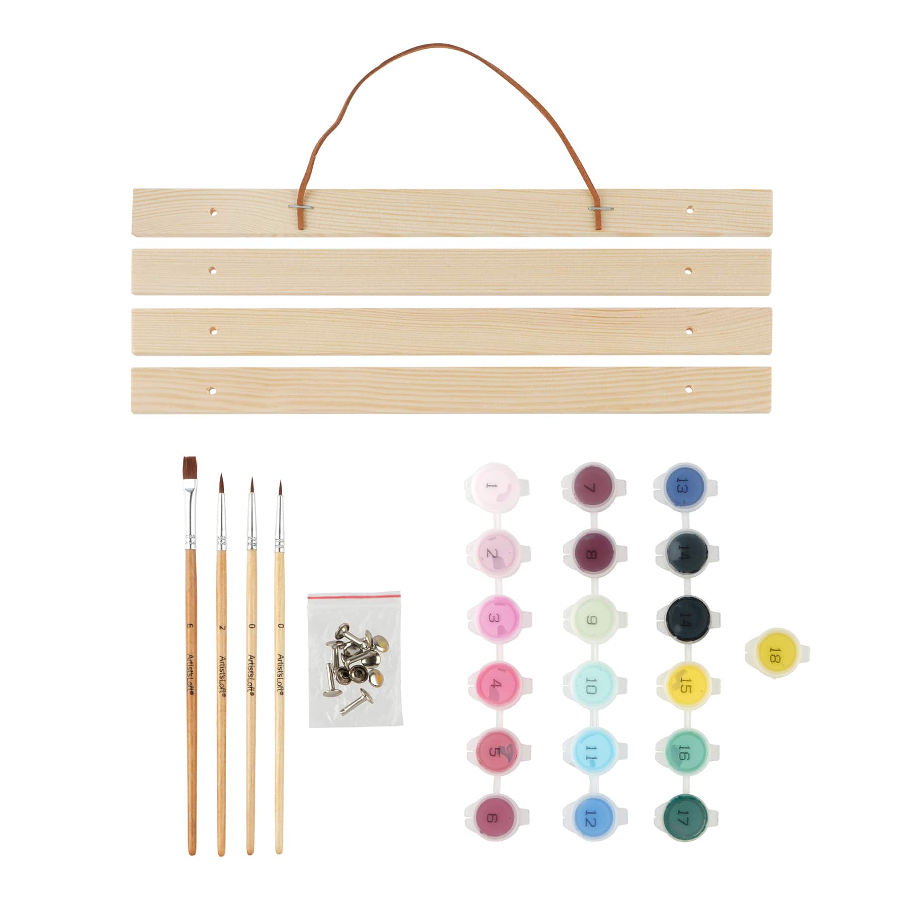 11" x 14" Flower Eyes Paint-by-Number Kit by Artist's Loft®