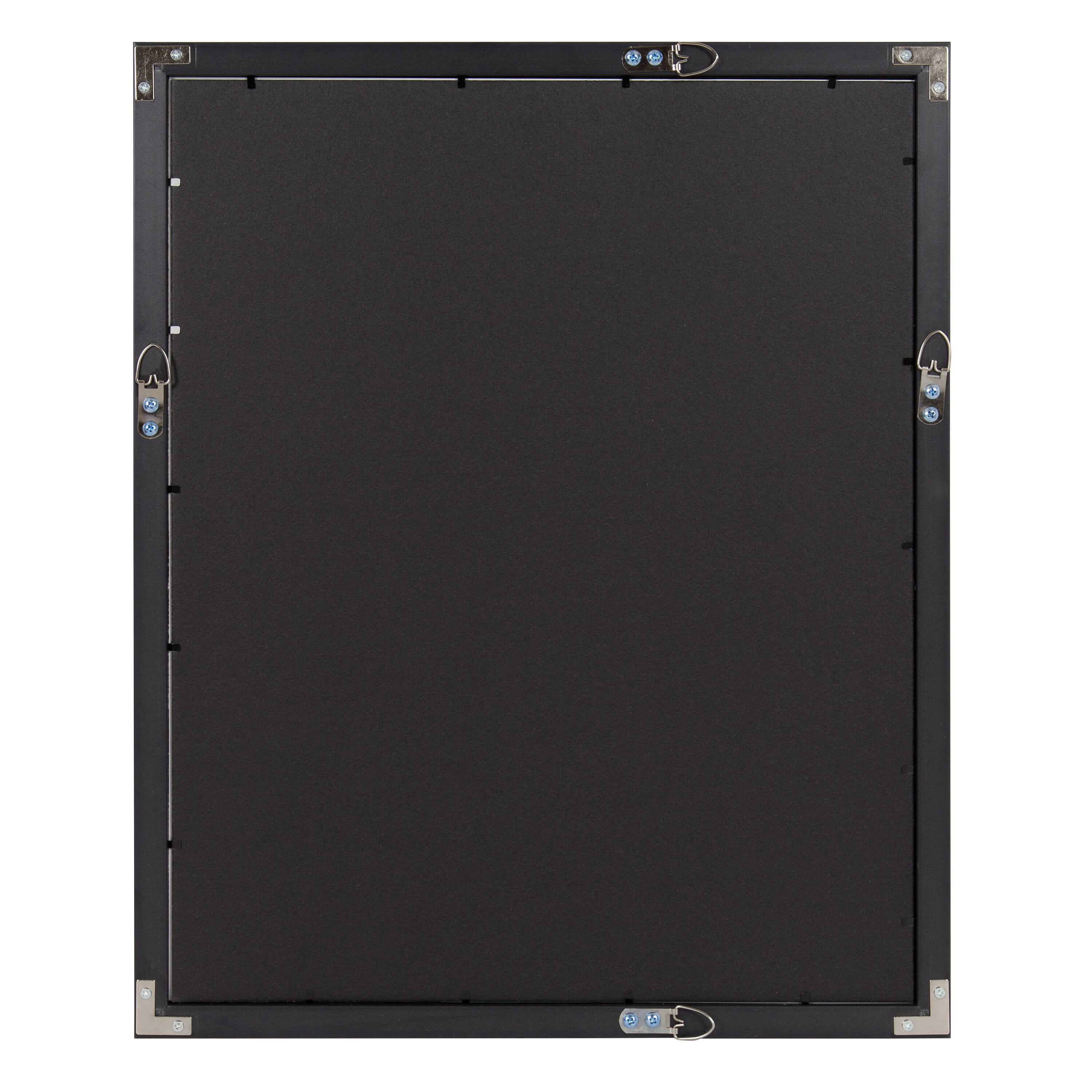 Kate and Laurel 16" x 20" Calter Photo Frames with 8" x 10" Mat, 3ct.