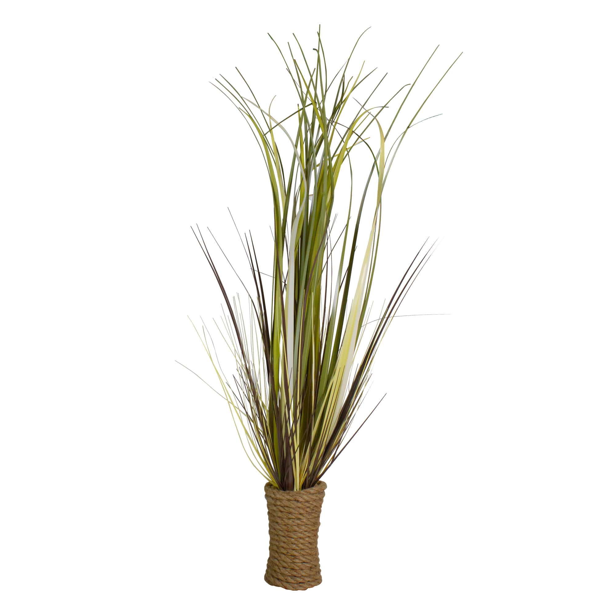 2.8ft. Long Grass Plant in Twisted Rope Pot