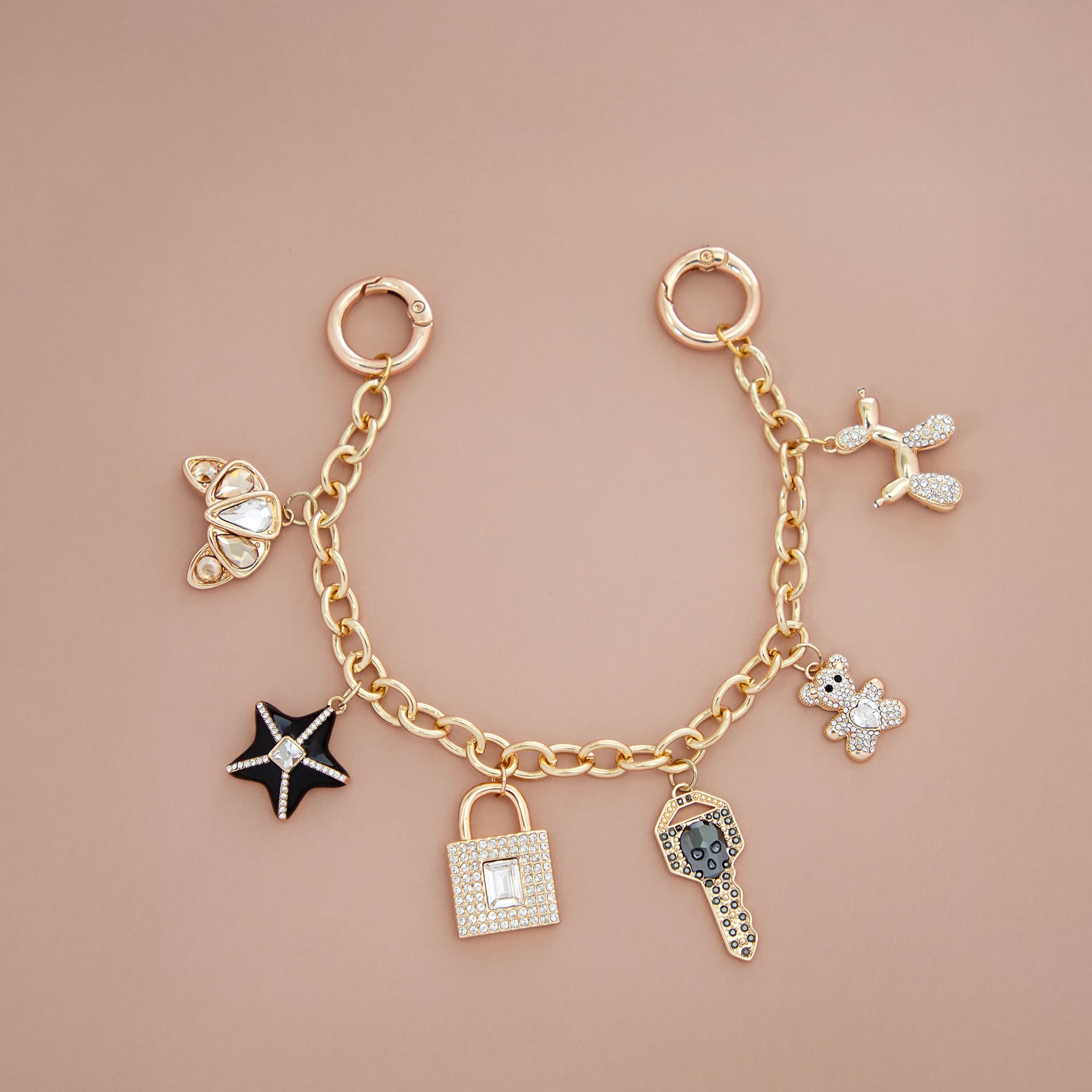 Black Star Austrian Crystal Charm by Bead Landing™