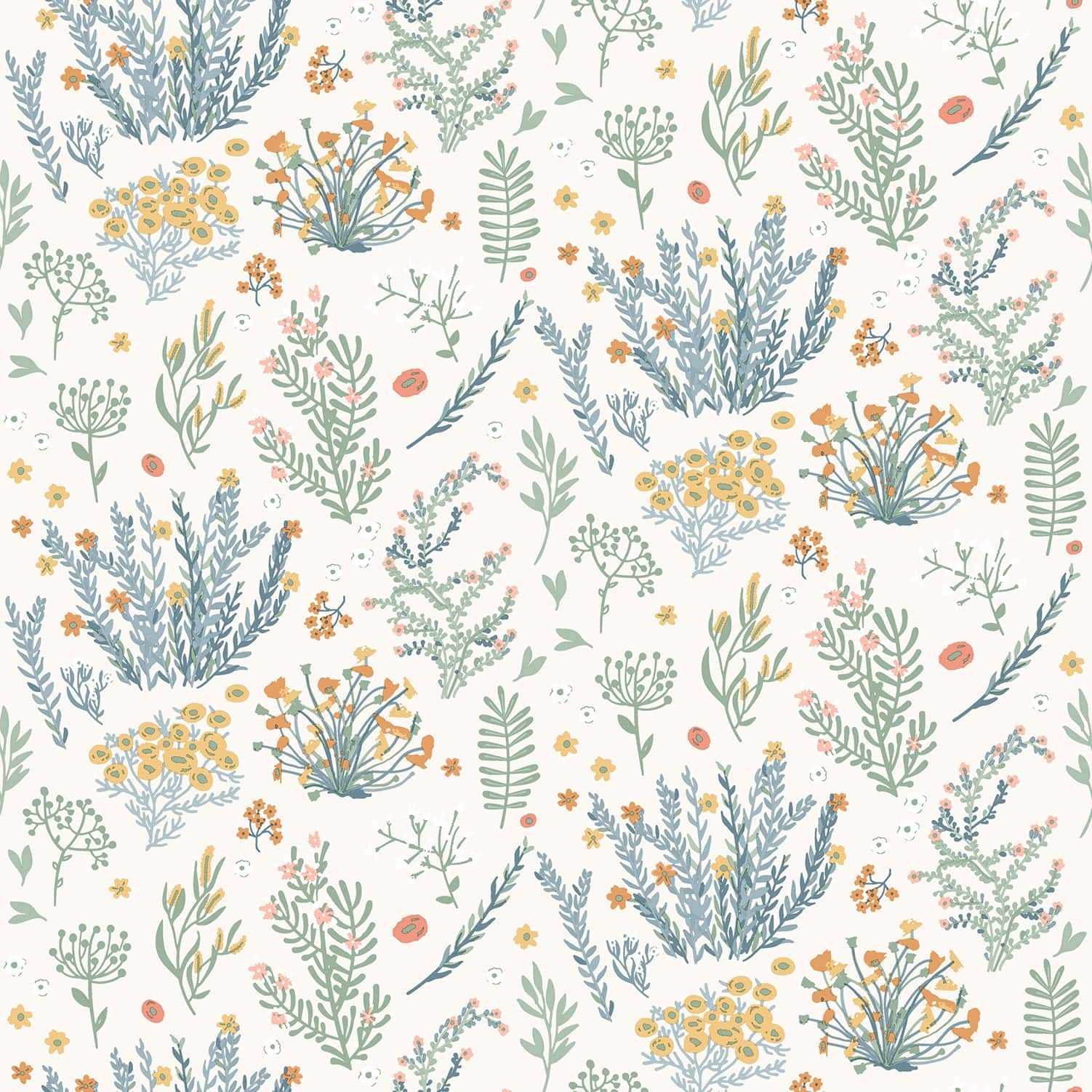 Designs Direct Mini Lovely Flowers Wallpaper