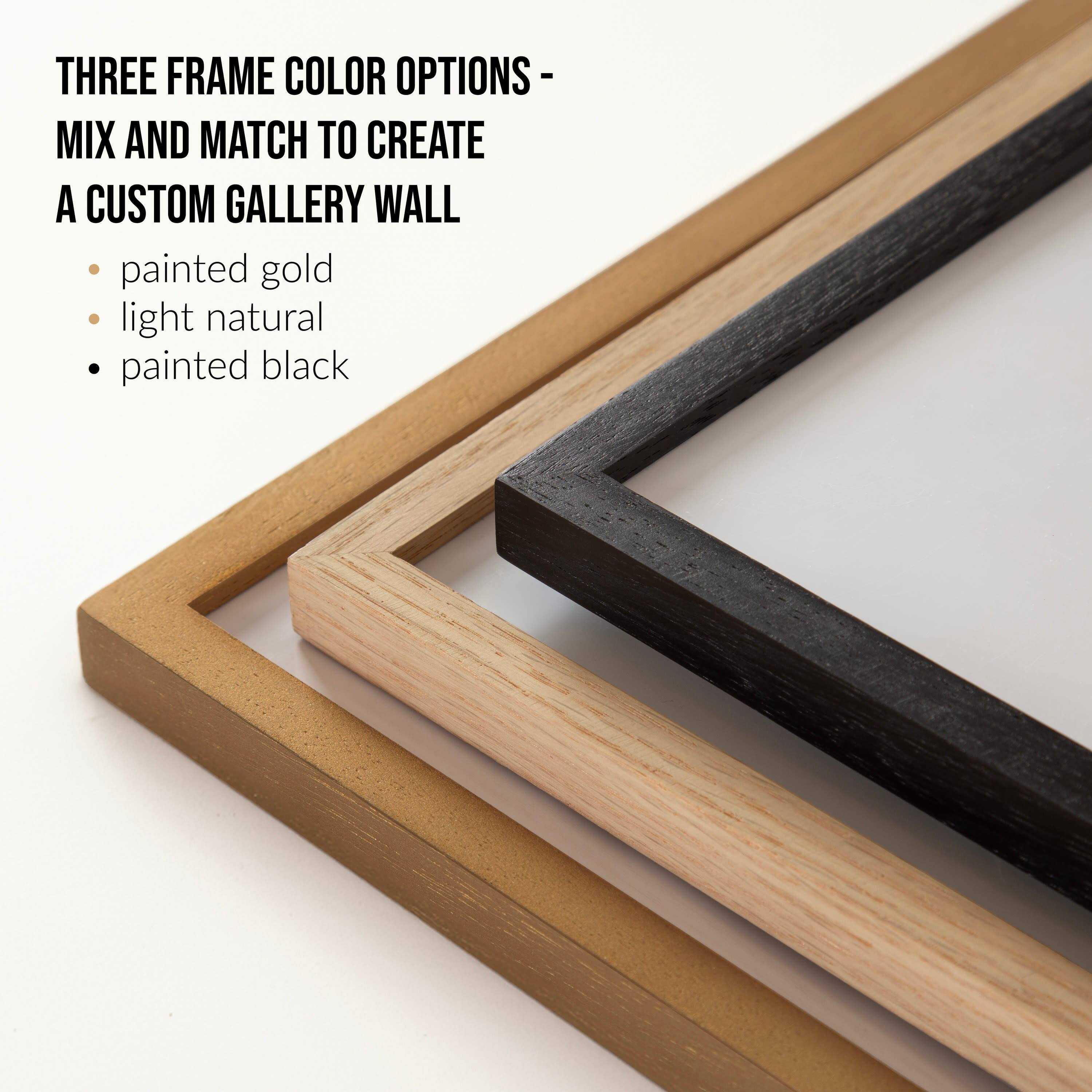 Kate and Laurel Gold Gallery Wall Wood Photo Frame