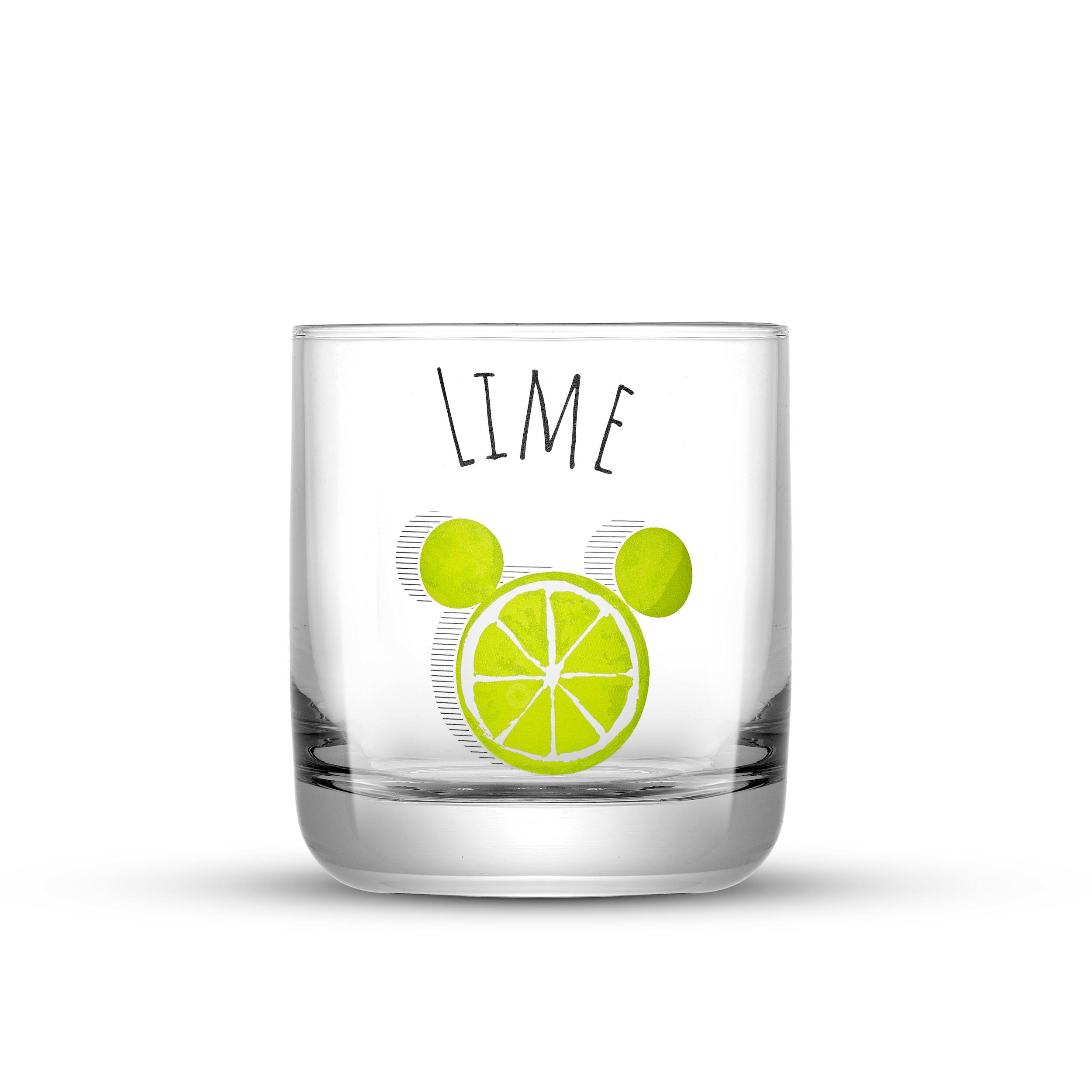 JoyJolt® Disney® 10oz. Mickey Mouse Citrus Short Drinking Glass, 4ct.