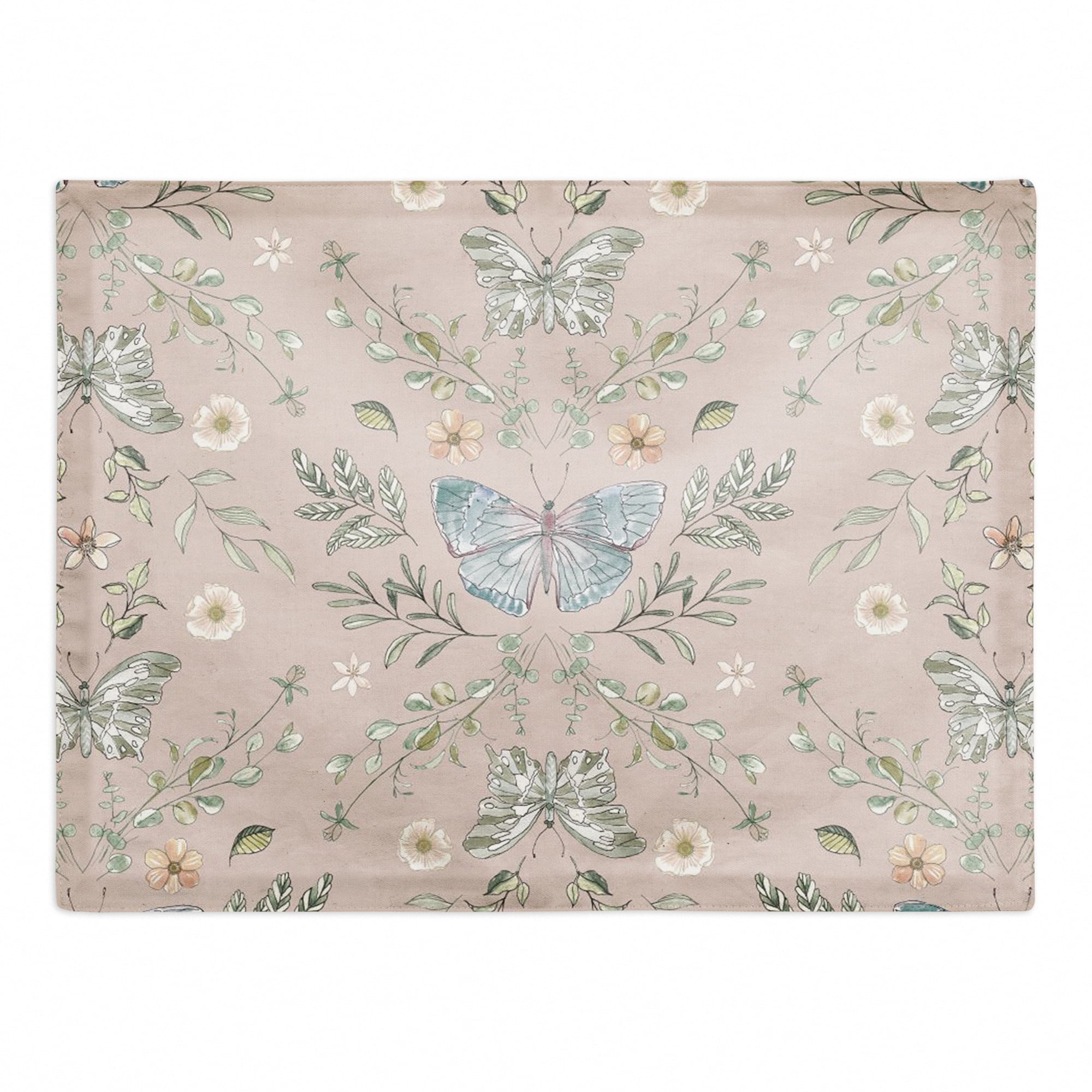 Butterfly Cotton Twill Placemat