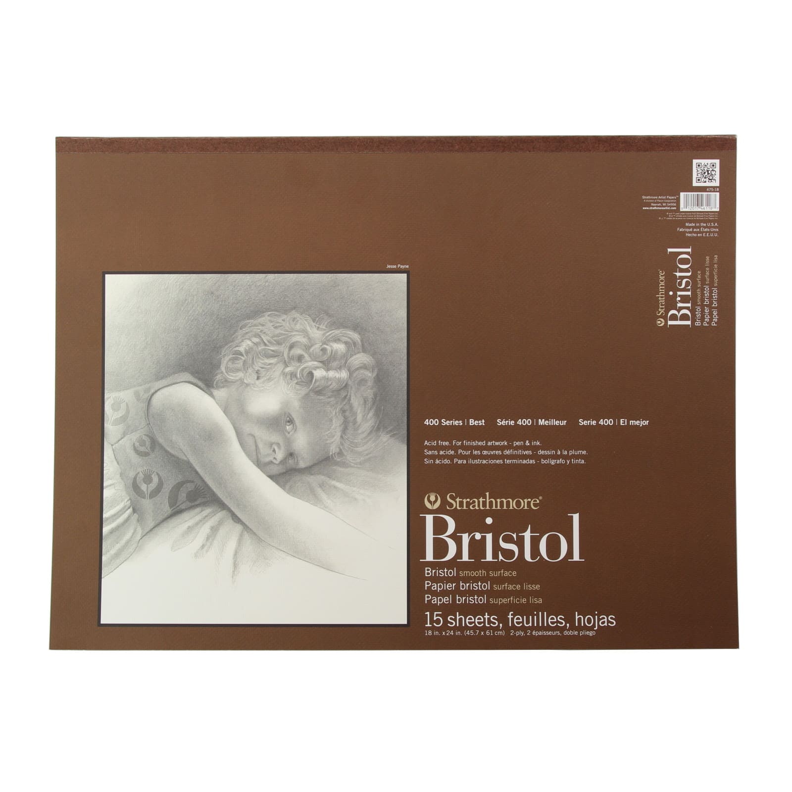 Strathmore® 400 Series Bristol Smooth Paper Pad