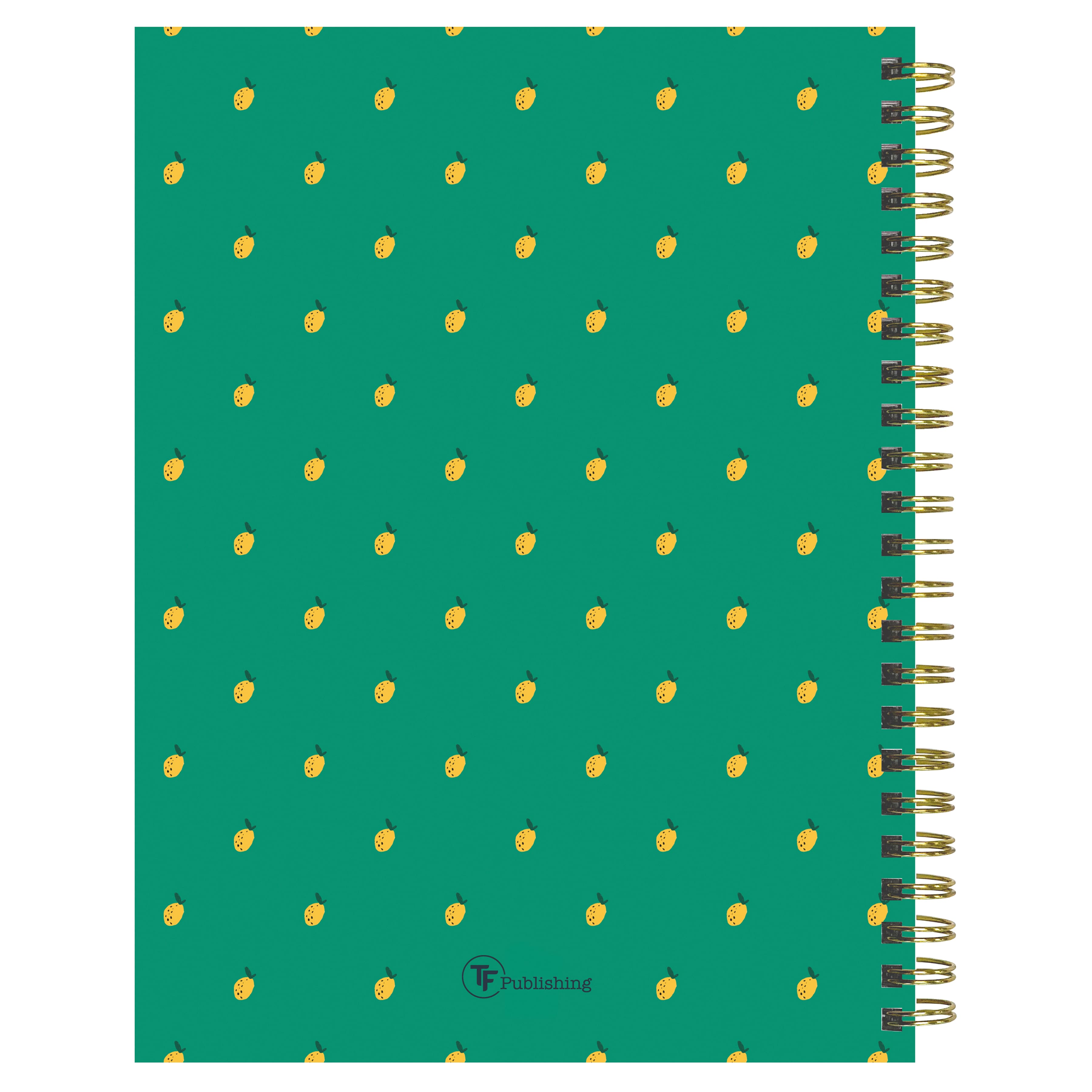 July 2026 - June 2027 Lovely Lemon Medium Weekly Monthly Planner
