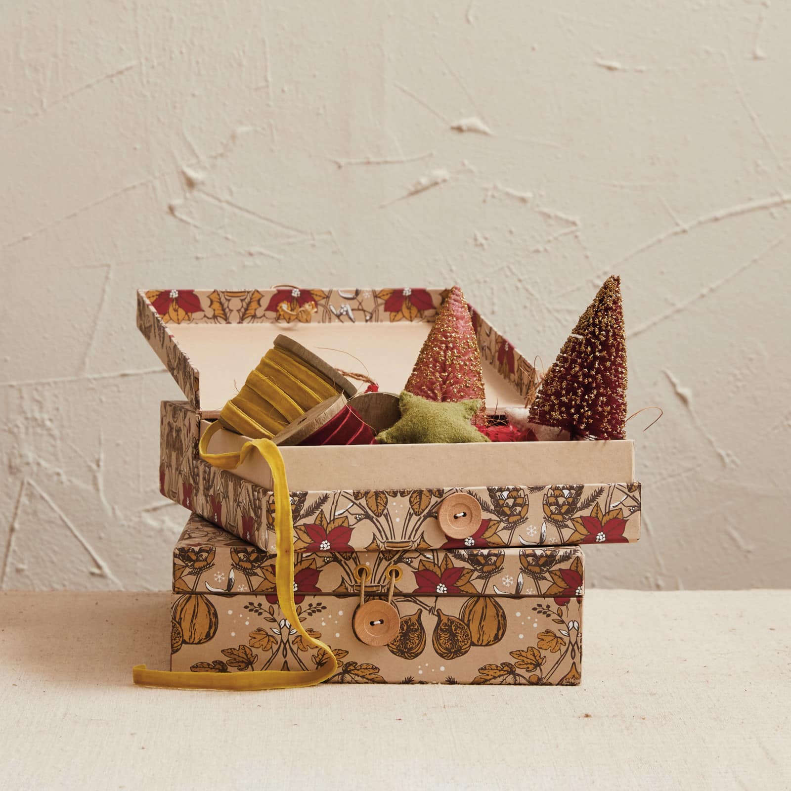Hello Honey® Multicolor Floral Wide Paper Gift Box Set