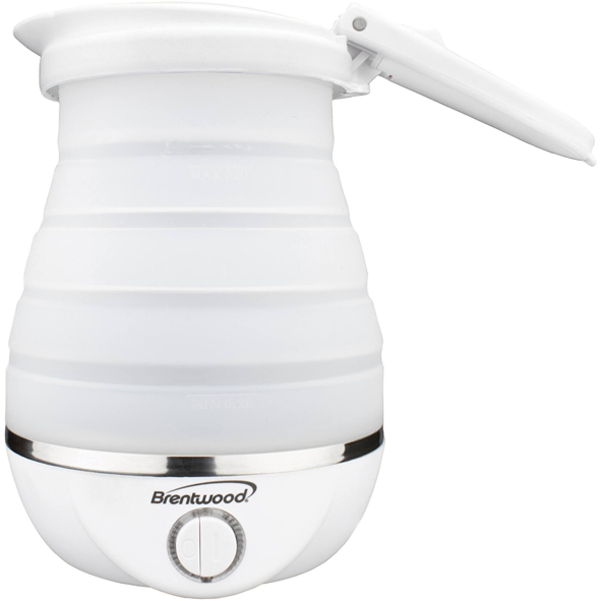 Brentwood 0.85qt. Dual-Voltage Collapsible Travel Kettle