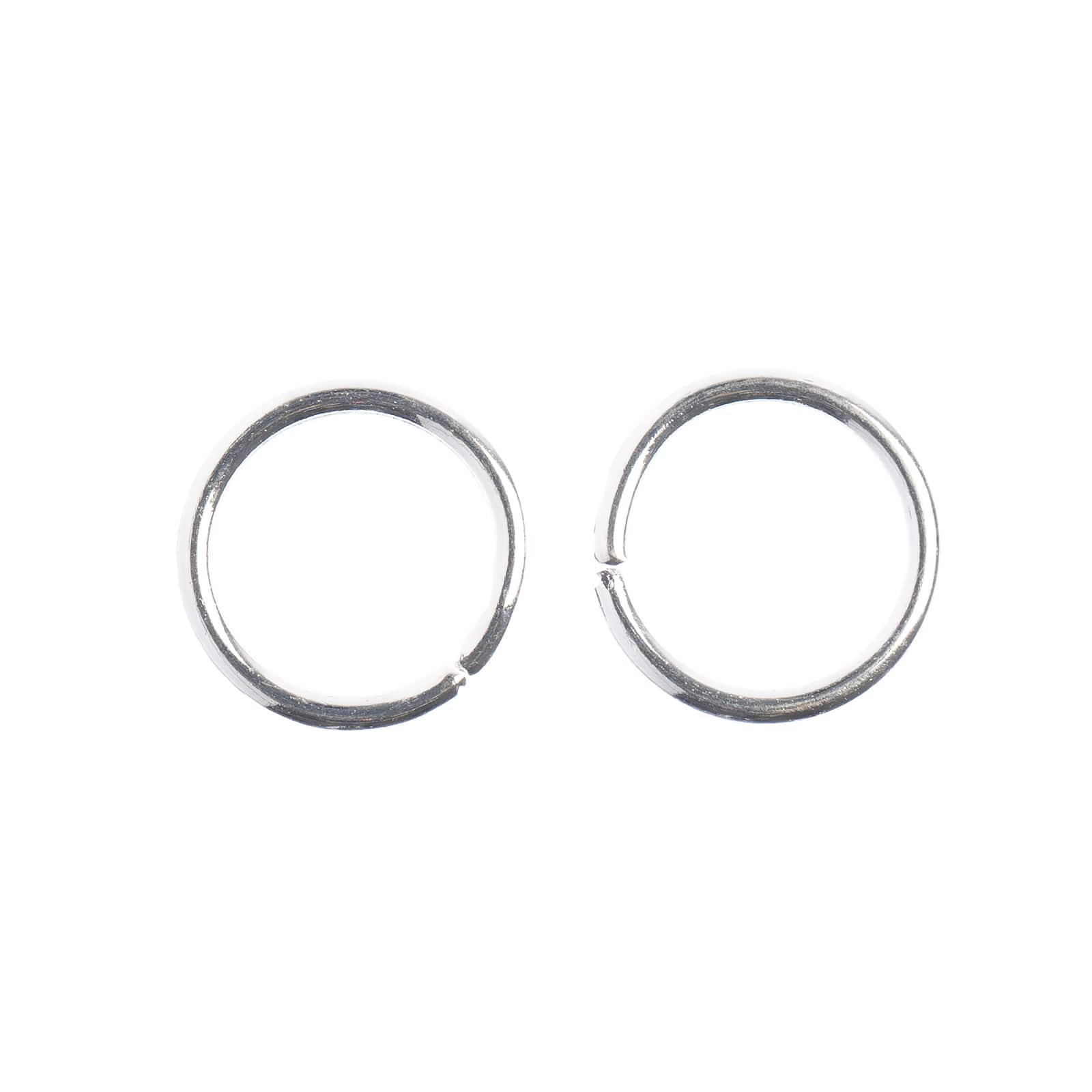 John Bead Must Have Findings 8mm Round Jump Ring, 118ct.