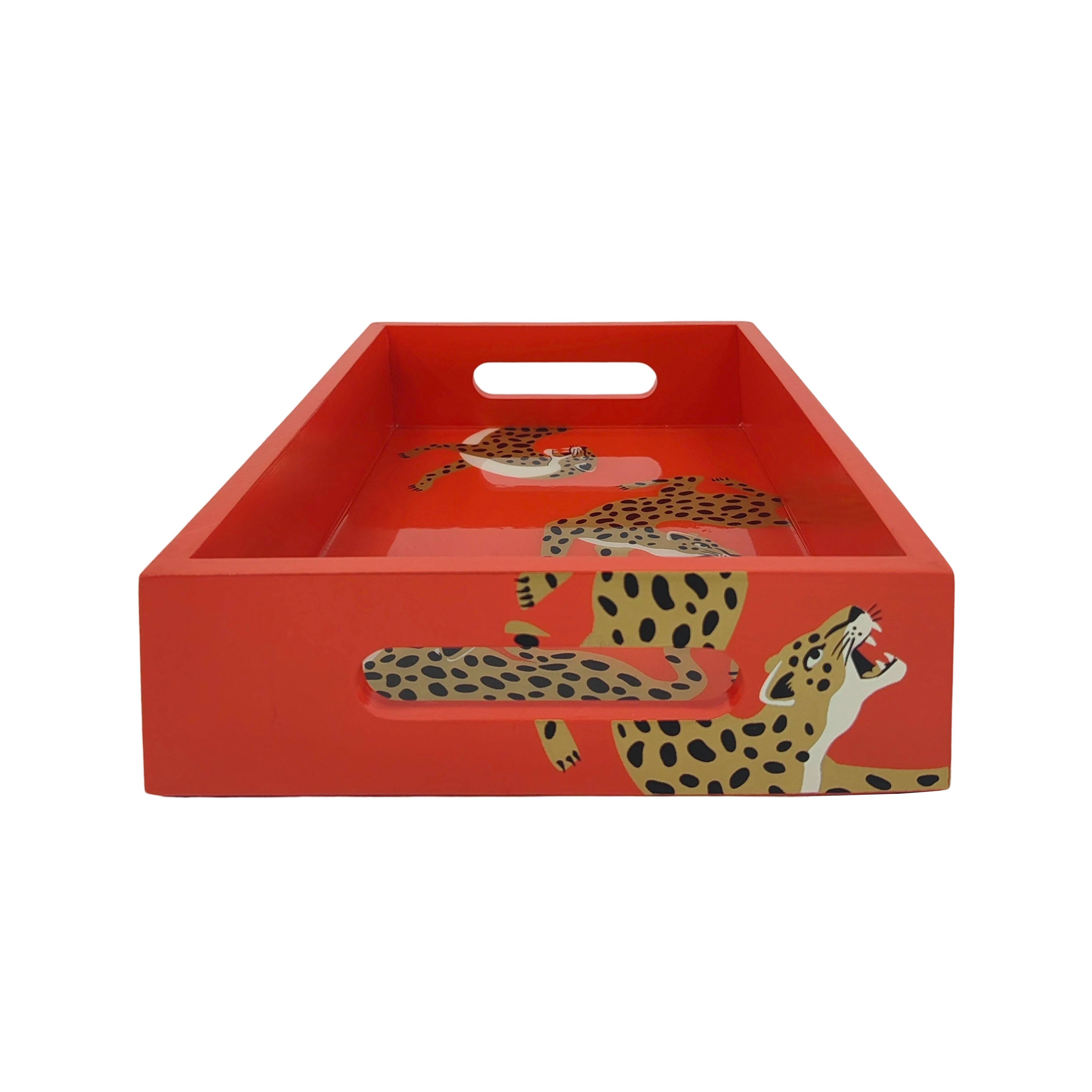 Jungle Cat Decorative Tray by Ashland®