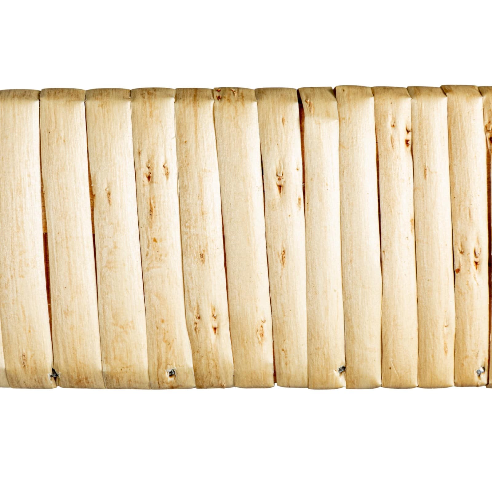 Household Essentials Natural Handwoven Nesting Oval Willow Tray Set