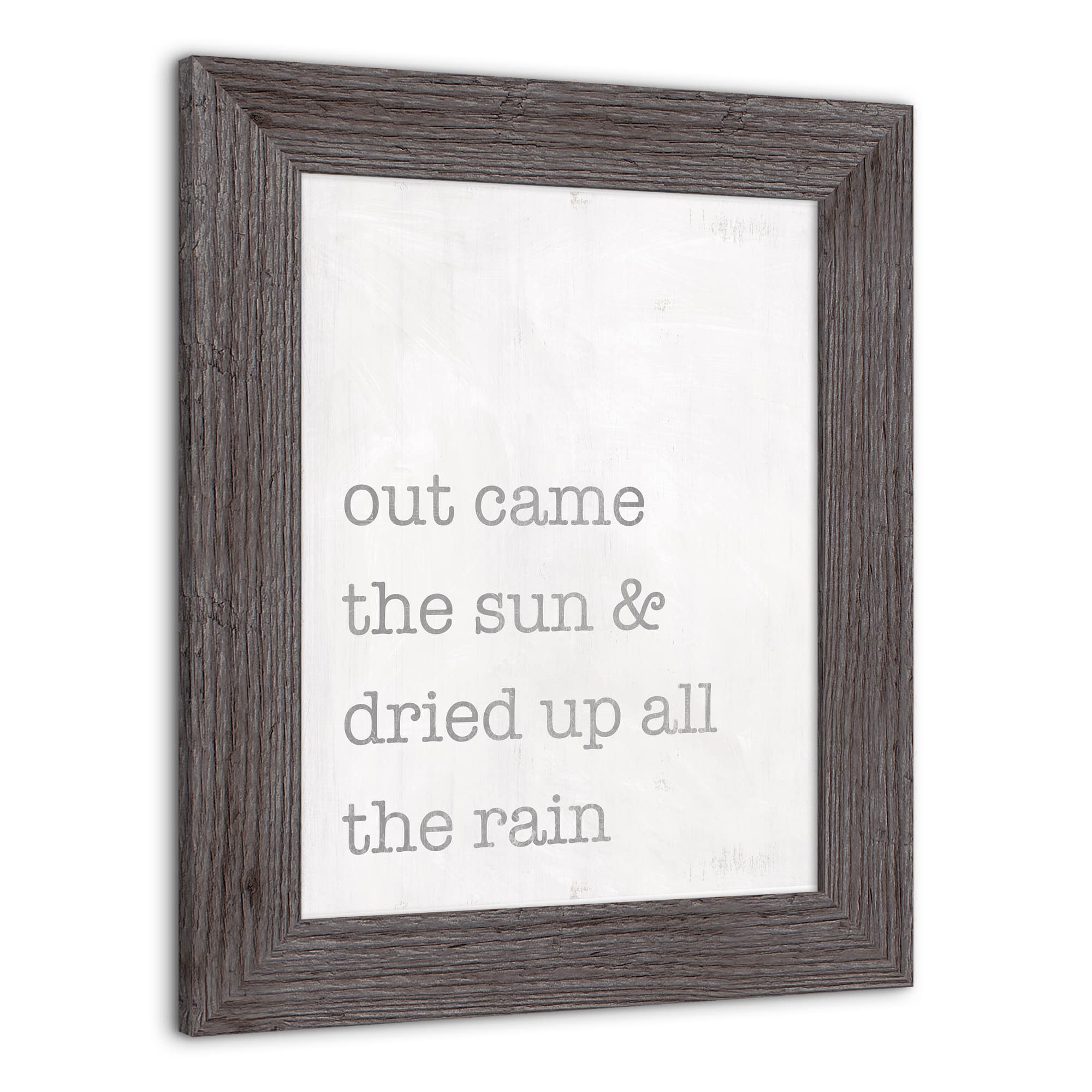 Out Came the Sun Western Framed Print