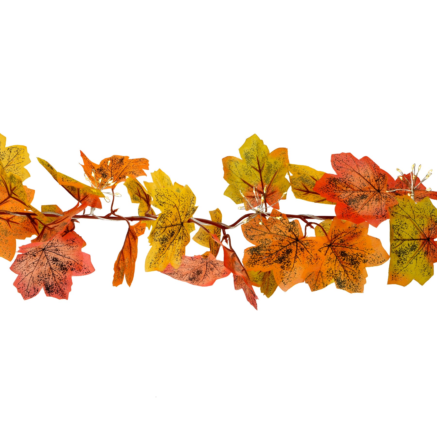 100ct. Fall Leaves Garland String Lights by Ashland®