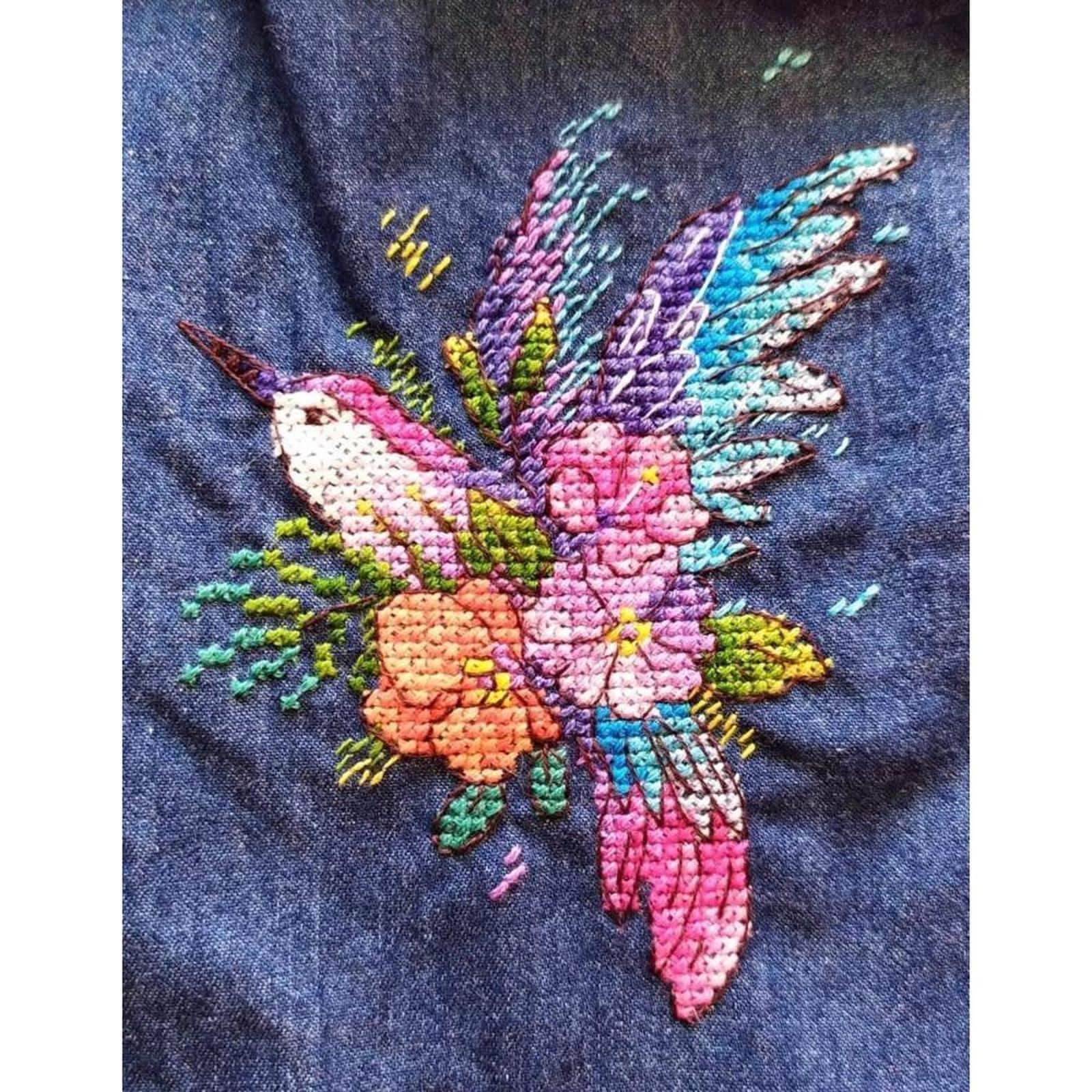 MP Studia Hummingbird Cross Stitch Kit
