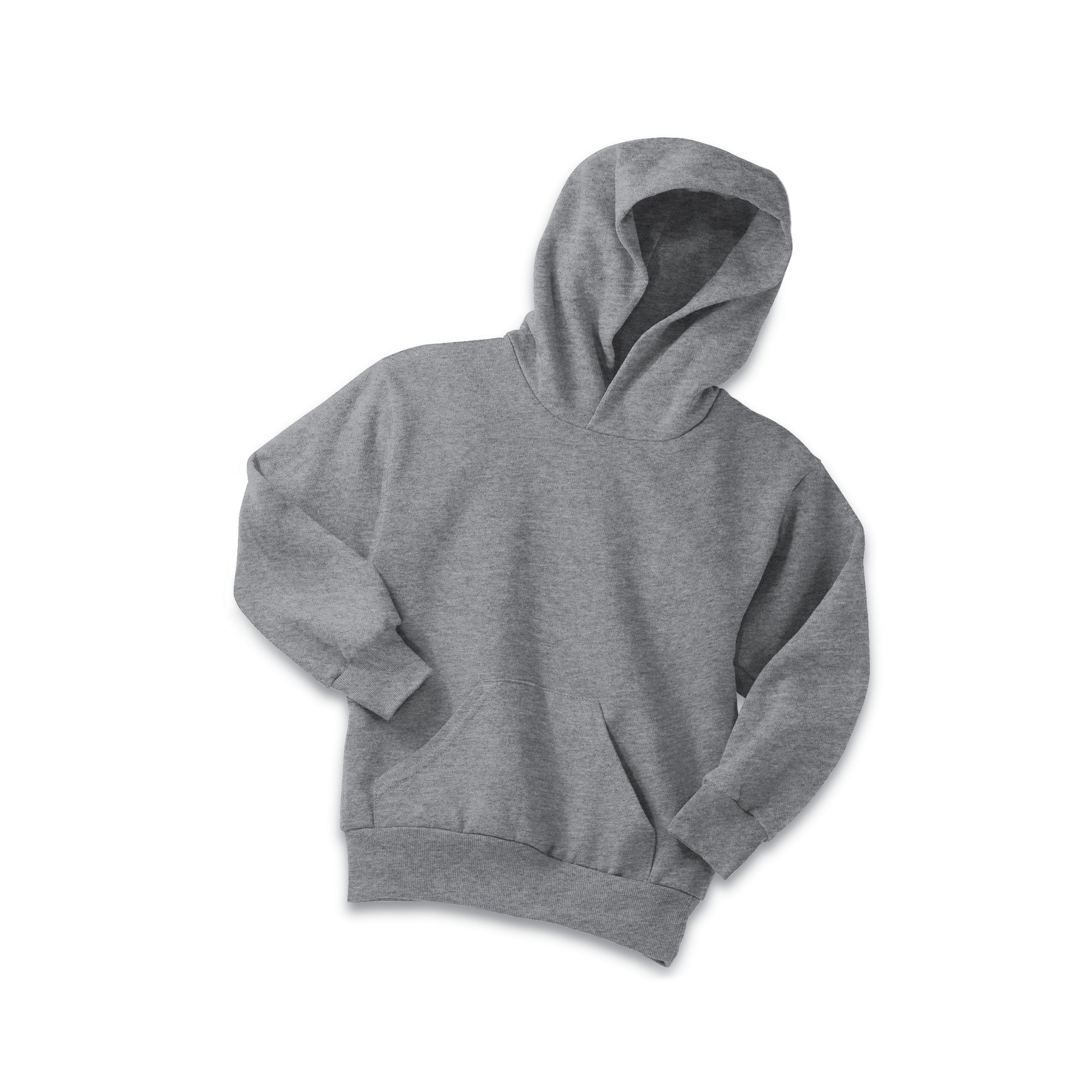 Port & Company® Neutrals Youth Core Fleece Pullover Hooded Sweatshirt