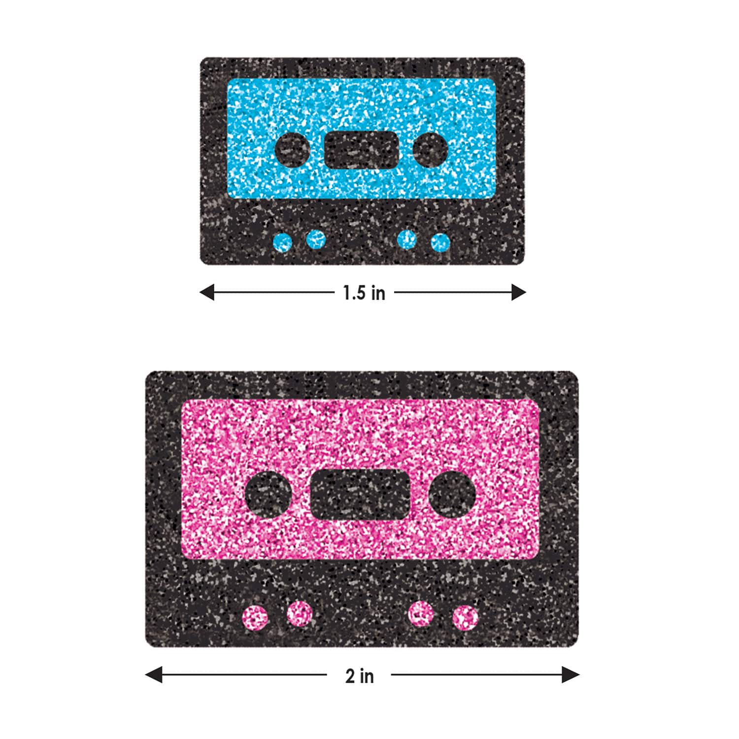 Beistle 1oz. Cassette Tape Deluxe Sparkle Confetti