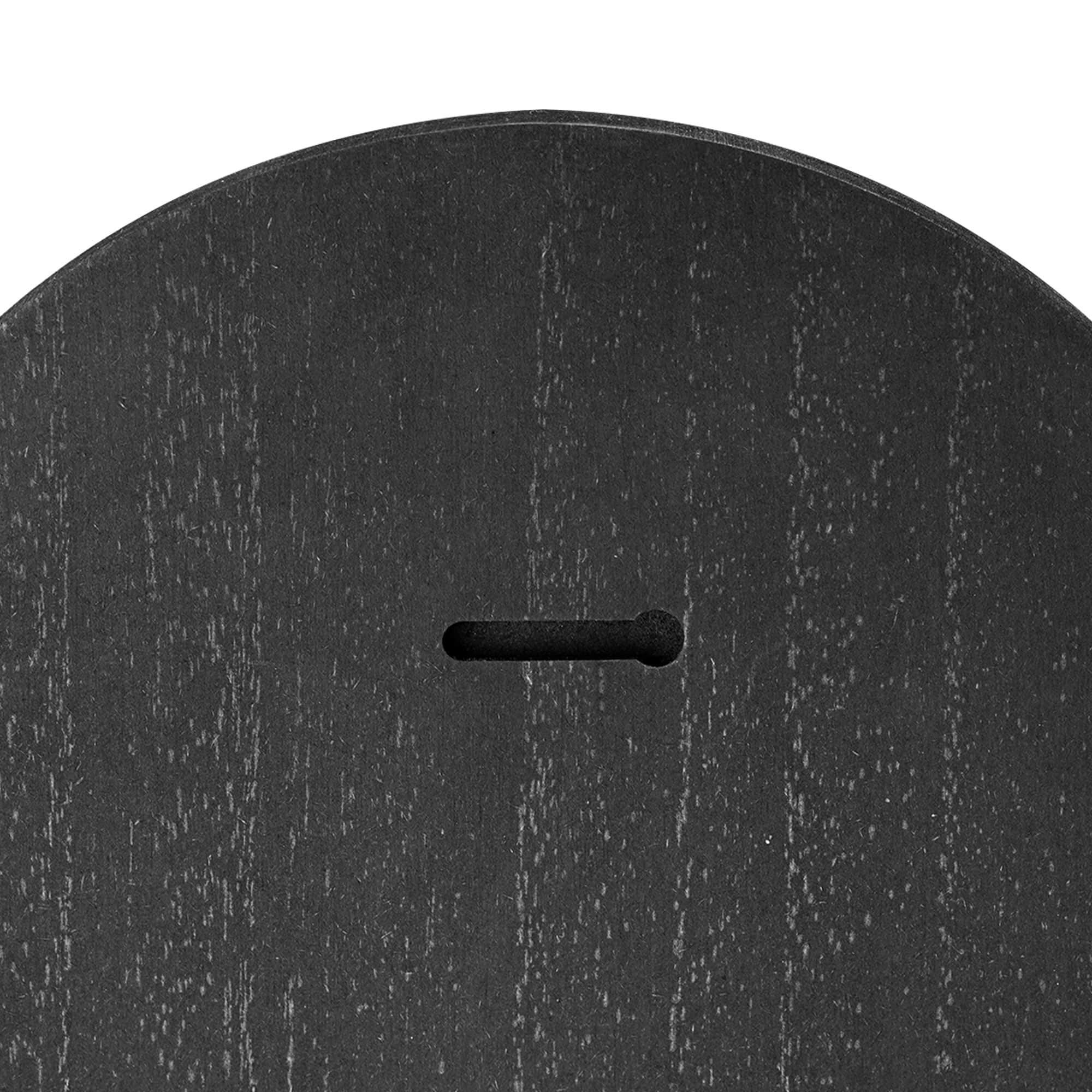 American Art Decor Lunar Ledges Wall shelf in Black - 23.75" x 14"
