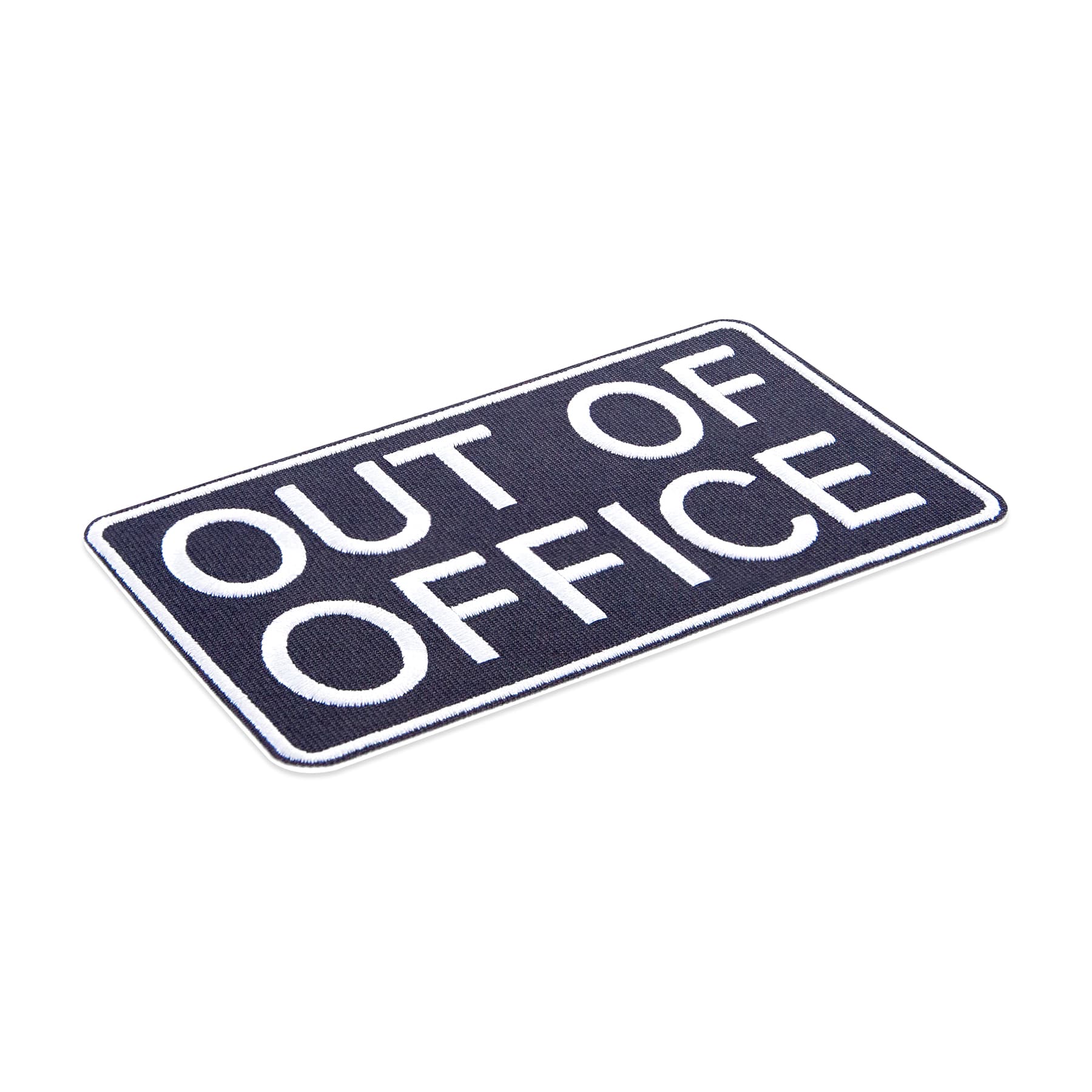 Summer Out of Office Iron-On & Adhesive Embroidered Patch by Make Market®