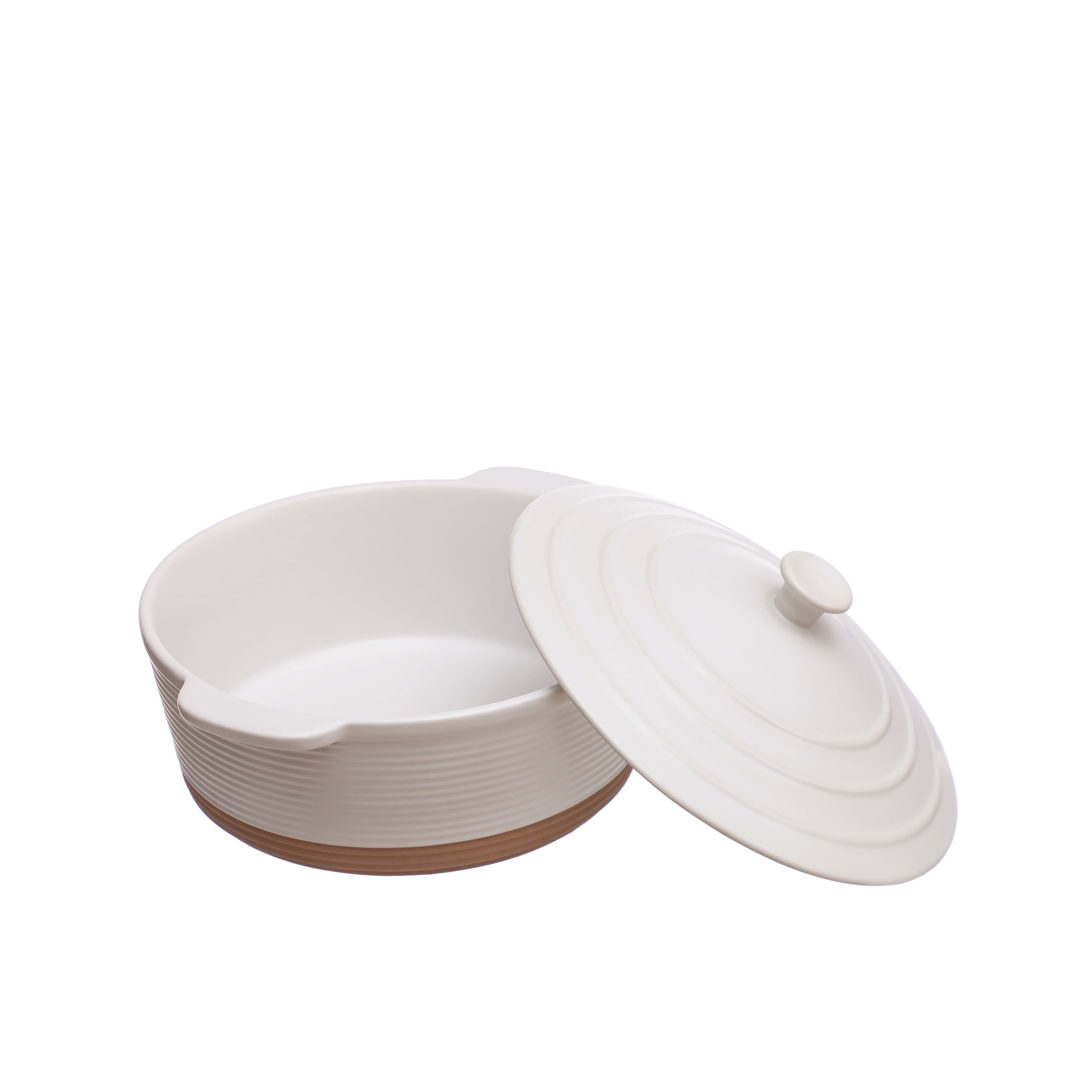 9" White Cocotte by Ashland®