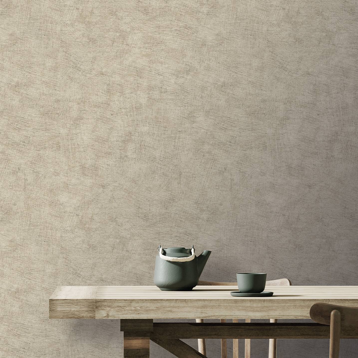 Designs Direct Pampas Plain Brushed Texture Wallpaper