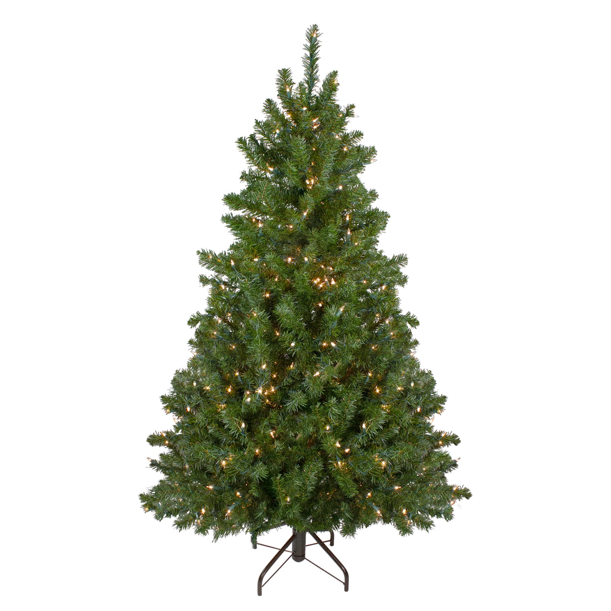 5Ft Pre-Lit Canadian Pine Artificial Christmas Tree, Clear Lights By Northlight in Green | 5 ft | Michaels®