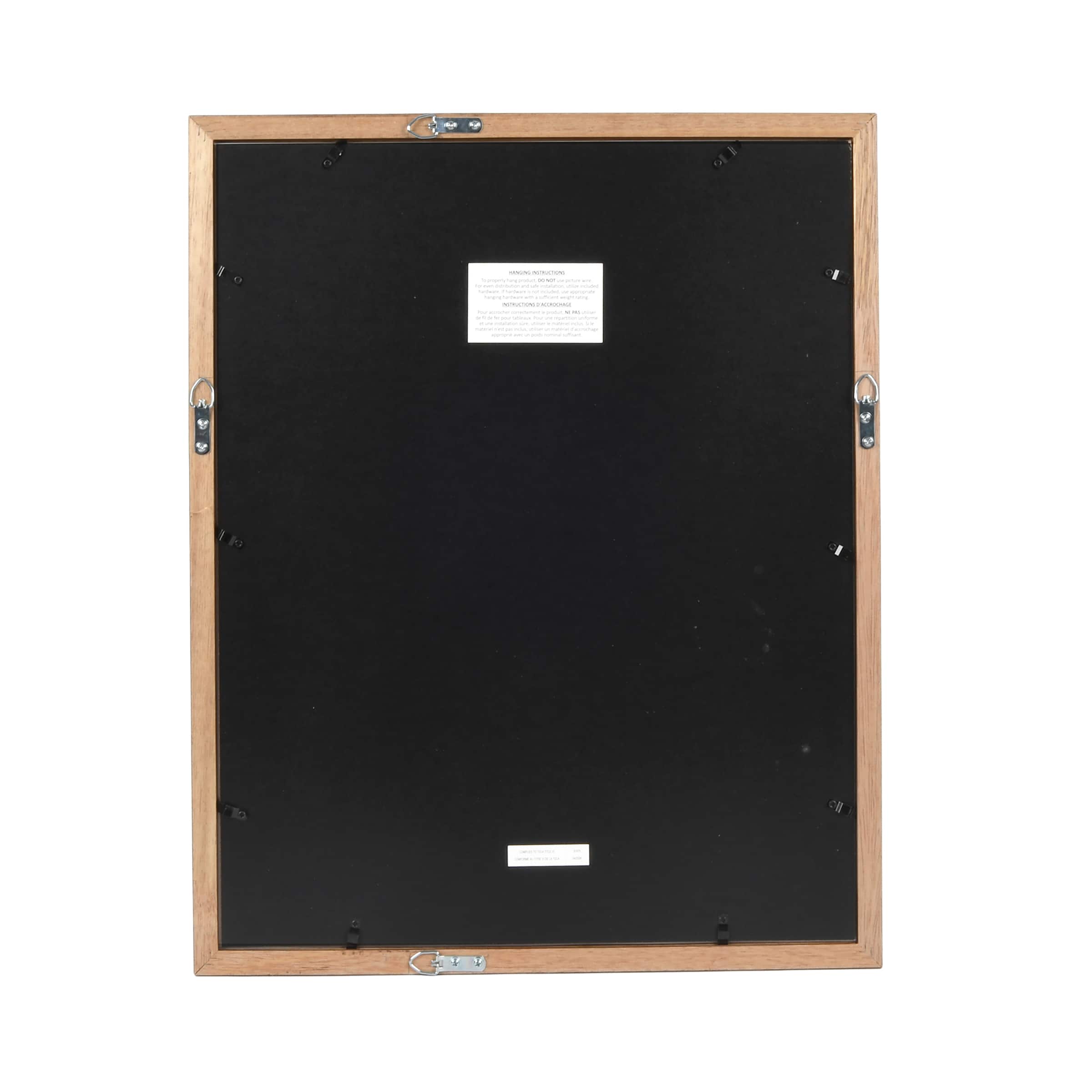 Home Natural & White Mango Matted Wood Wall Frame by Ashland®