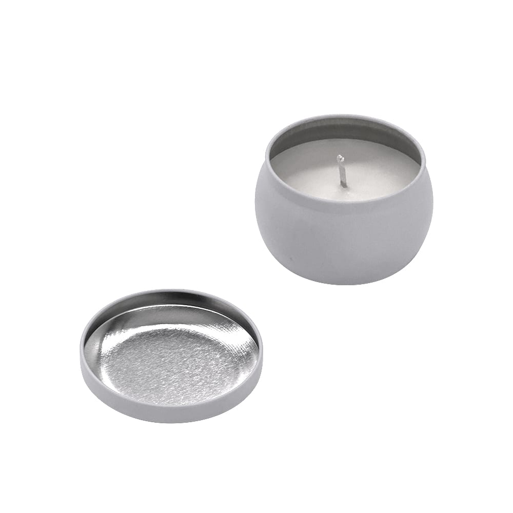 White Candle Tins, 4ct. by Make Market®