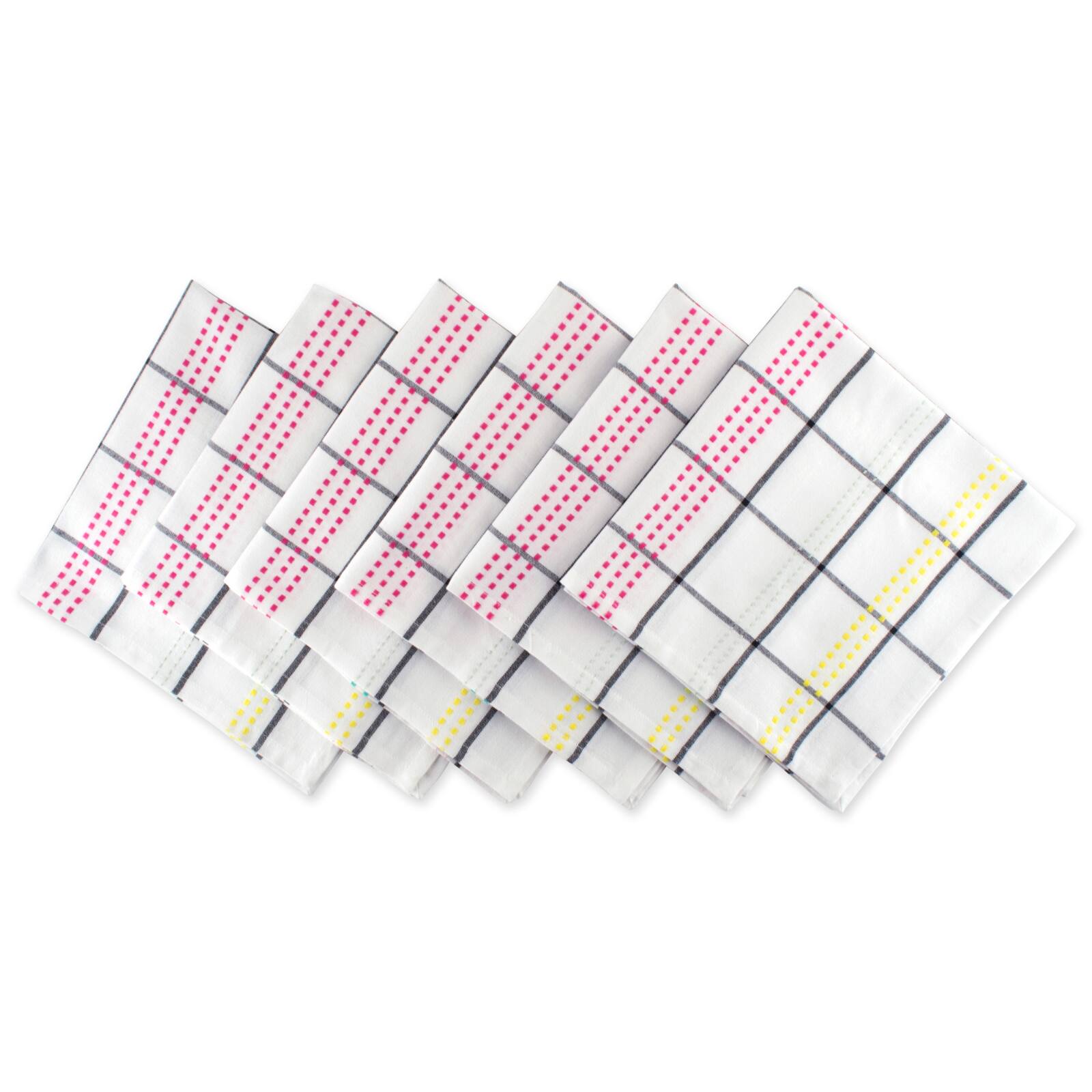 Color Pop Plaid Napkin, 6ct.
